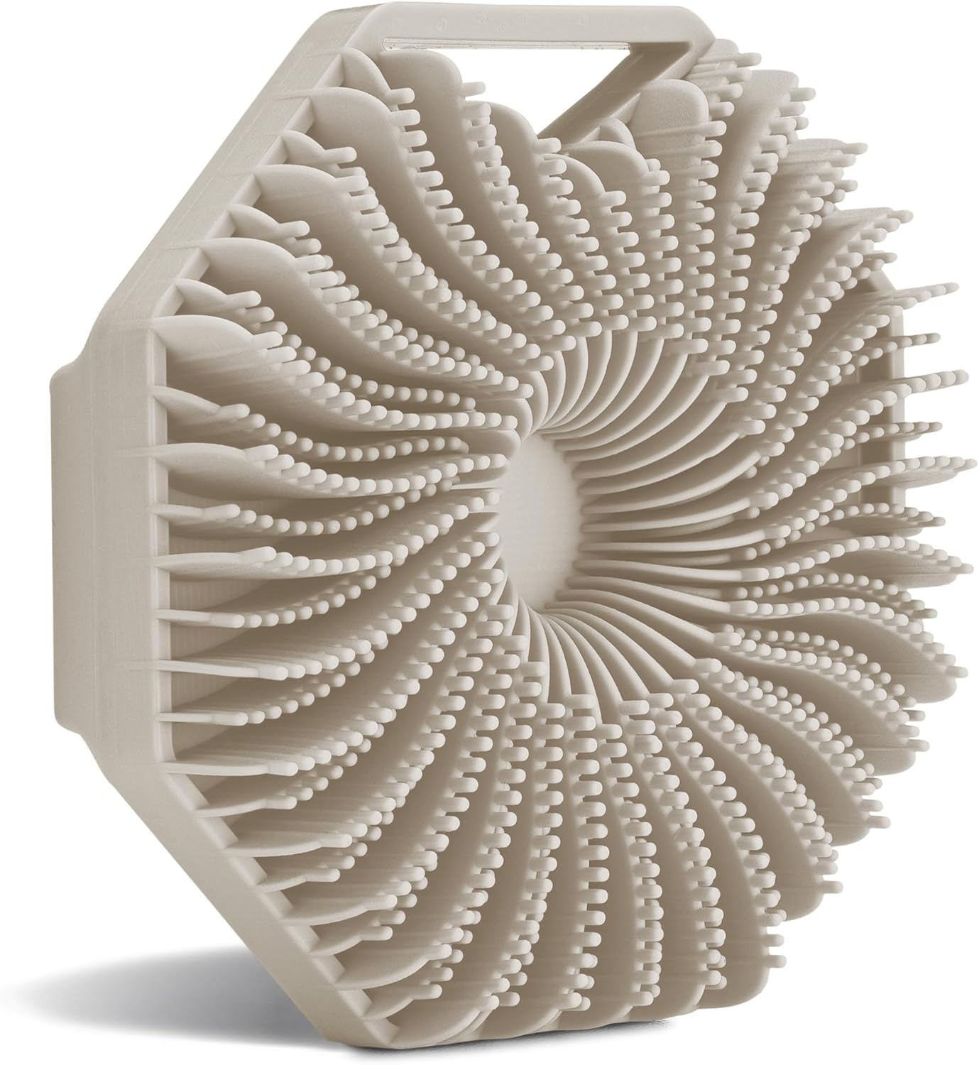 Sud Scrub® Antimicrobial Silicone Body Scrubber, Exfoliating Body Scrubber for Sensitive Skin, Eco Friendly Shower Scrubber for Body, Silicone Body Brush for Showering, Clay