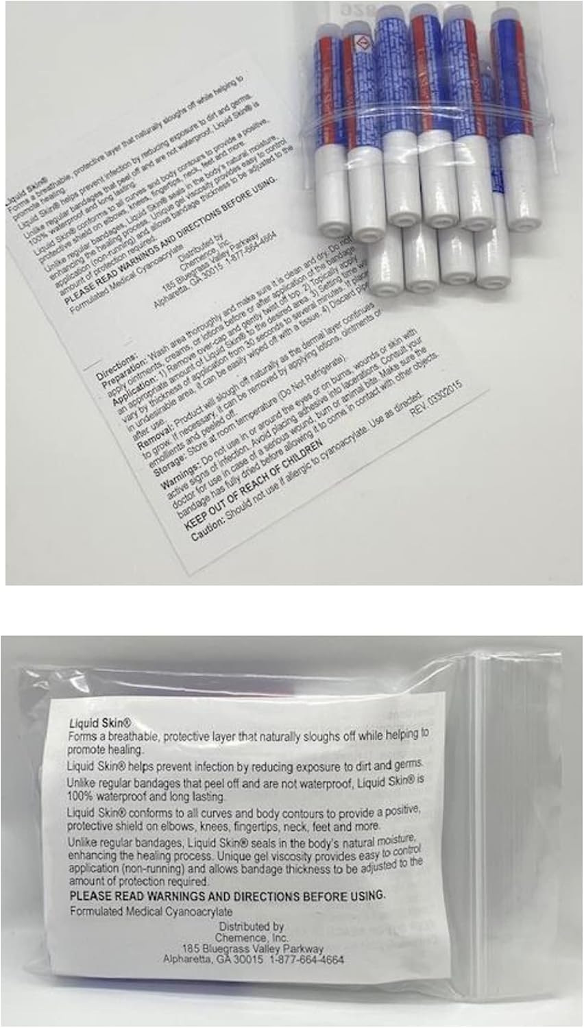 Medique Products 92812 Liquid Skin Bandage, 10 Pack