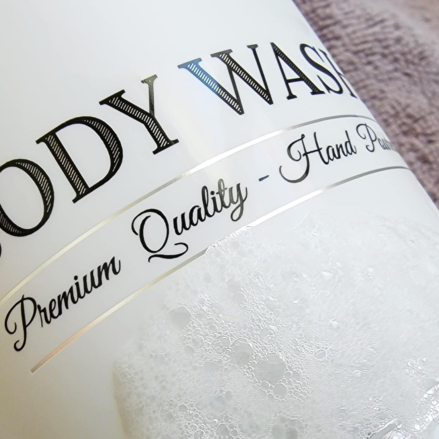 Clear Refillable Shampoo and Conditioner Bottles - Body Wash, Shampoo and Conditioner Dispenser - PET Plastic Shampoo Bottles Refillable with Pump - Waterproof Labels - 16 oz, 3 Pack (Black Plastic)