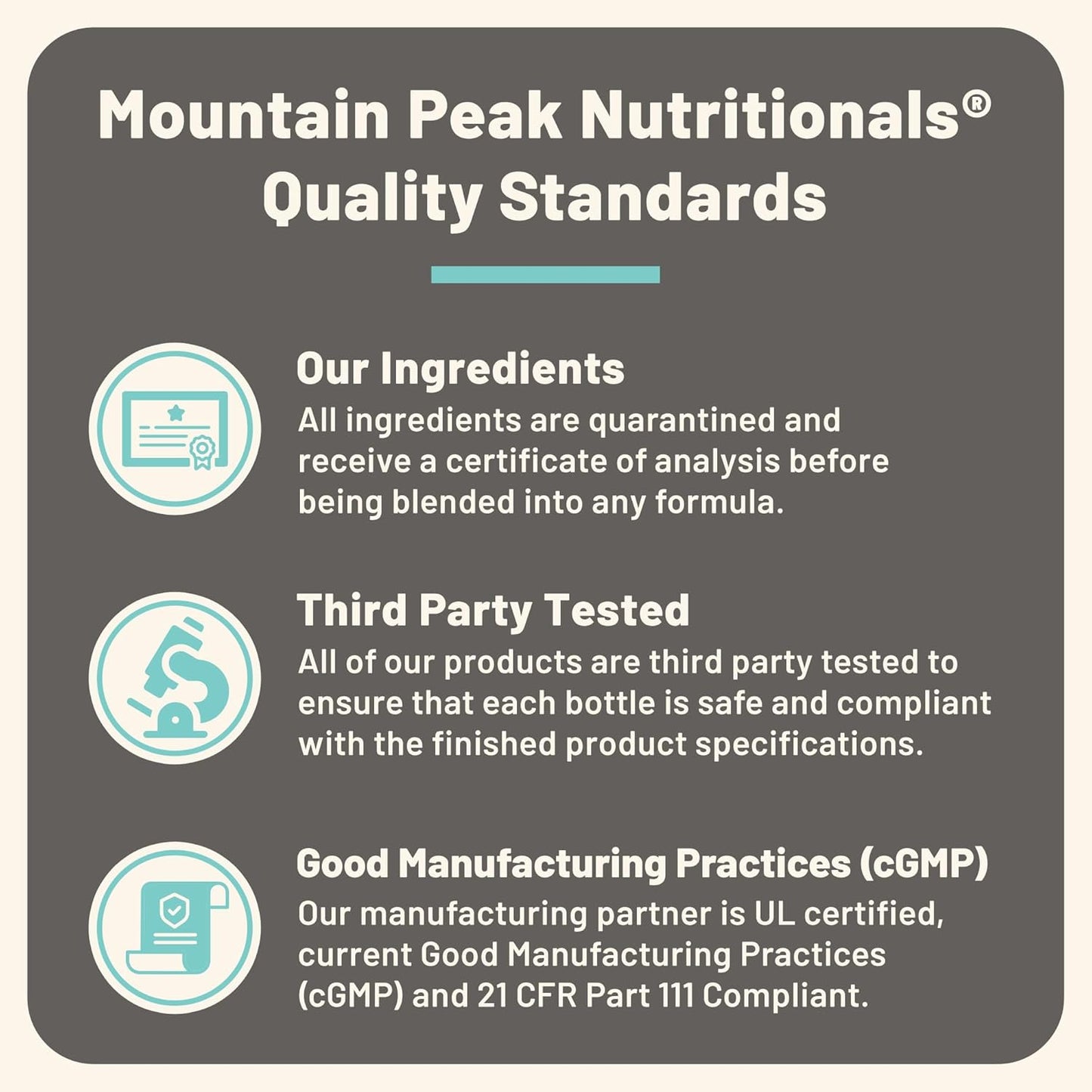 Mountain Peak Nutritionals Tranquility Formula - Supports Brain Health, Sleep & Stress Management - Vitamin B6, Vitamin B12 and Adaptogens - Hypoallergenic Dietary Supplement (90 Vegetarian Capsules)