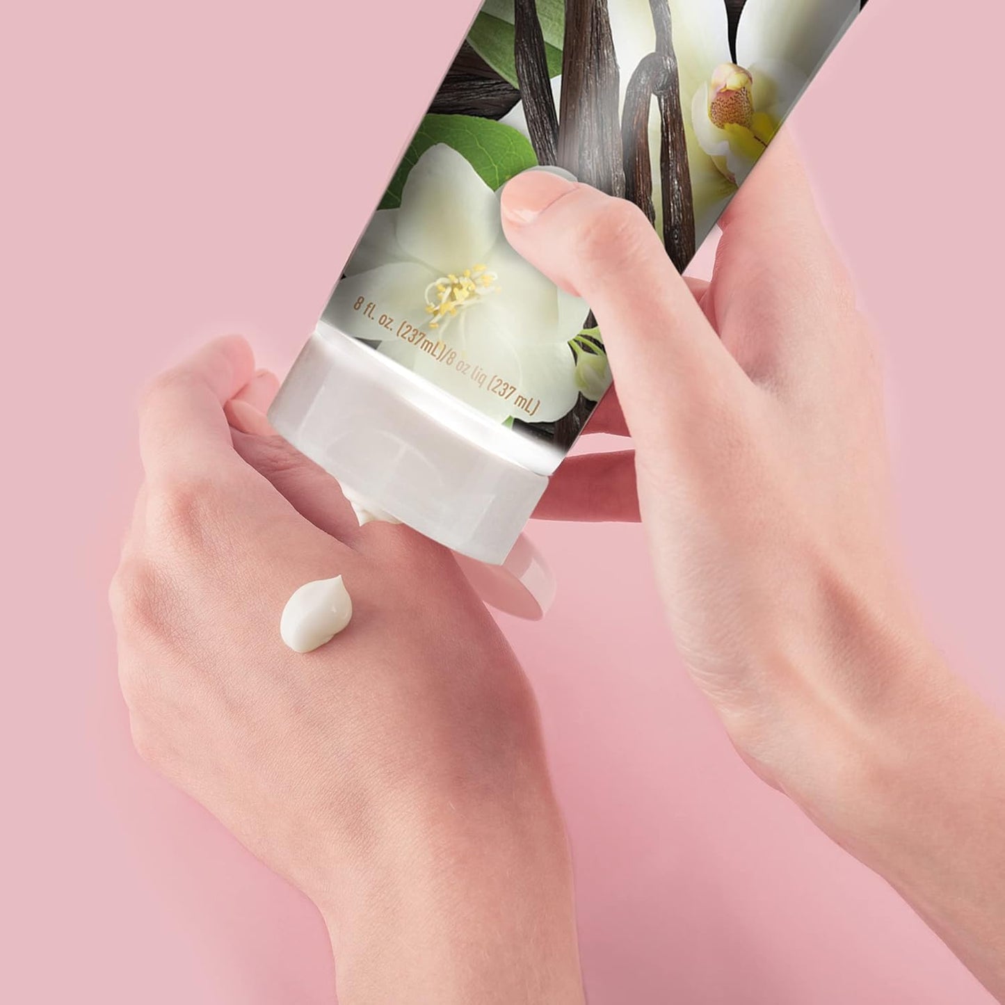 Desert Essence Spicy Vanilla Chai Hand & Body Lotion, Uplifting, Smoothes & Softens Skin, No Greasy Residue, Aloe Vera, Shea Butter, Vitamin E, 8 Fl Oz