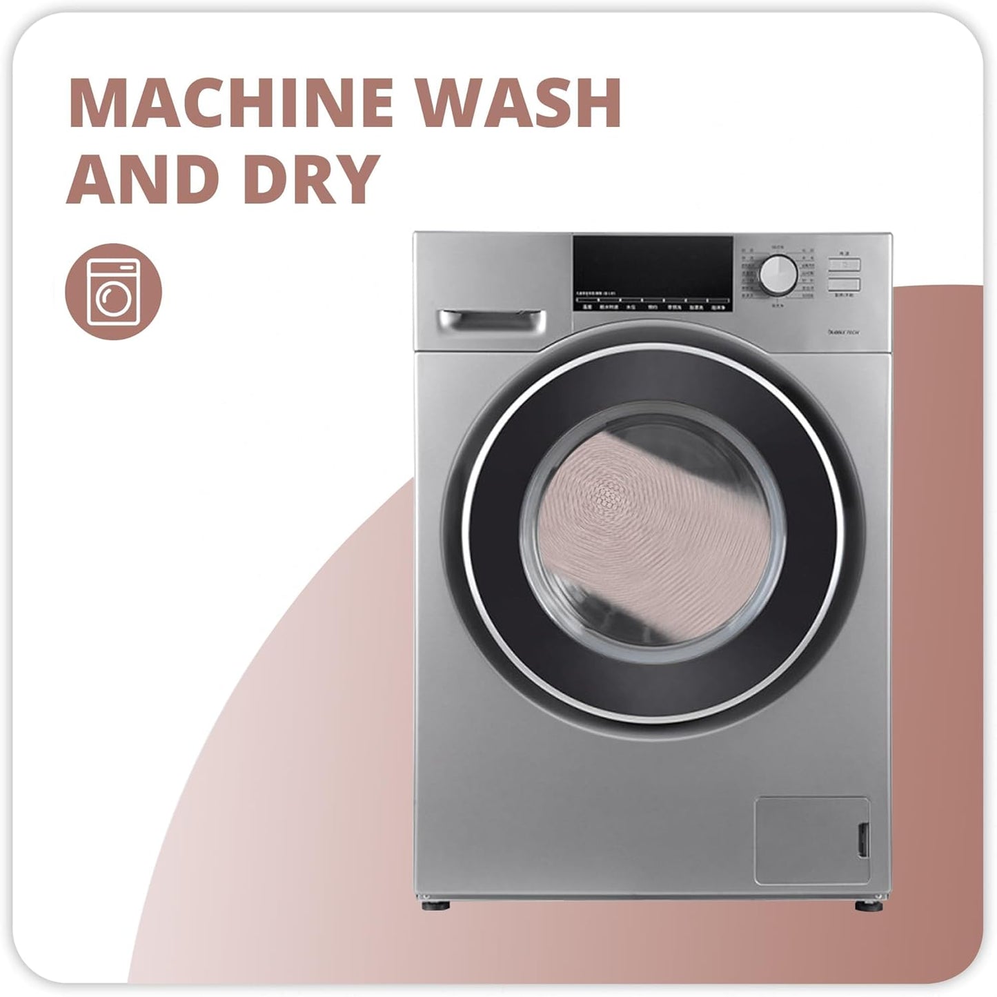 Bath Mat,Ultra Thin Bathroom Runner Rugs,Large Bath Mats for Bathroom,Quick Dry,Non-Slip,Machine Washable,Low Pile,Bath Rug,Shower Outside,Sink,Home Decor Accessories.Beige,2'x5'（24x60inch）