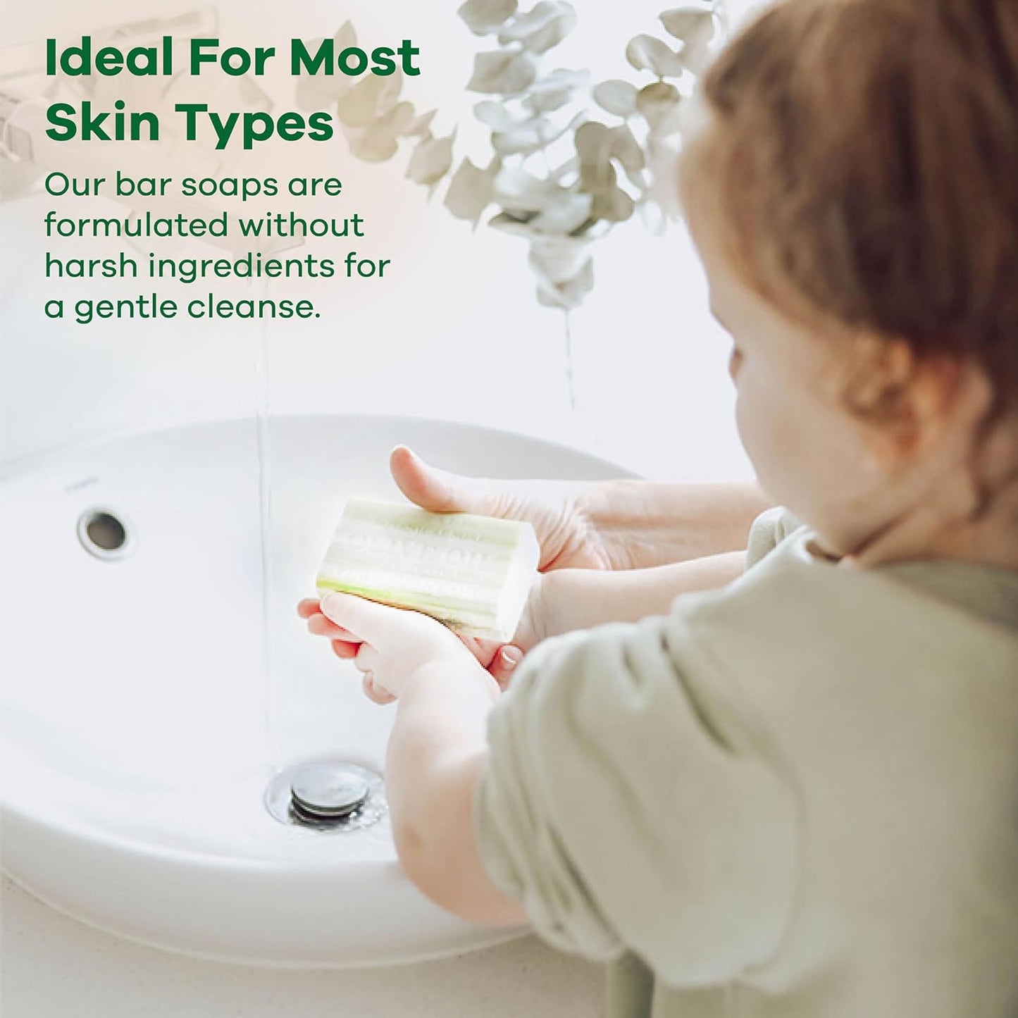 Australian Botanical Soap Lavender with Essential Oil 6.6 oz Triple Milled Luxury Soap Bar Enriched with Shea Butter, Pack of 1