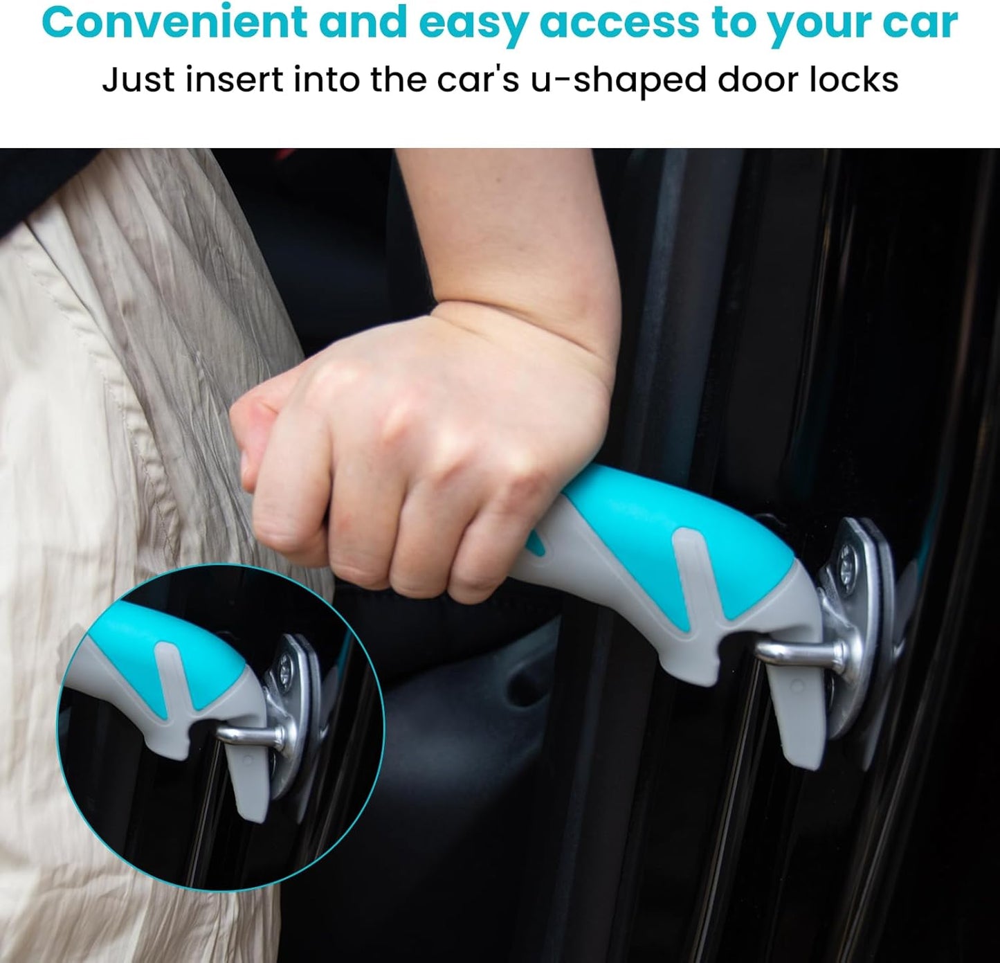 Car Handle Assist for Elderly: Standing Mobility Safety Tip Auto to Help Get Out - Portable Bar Car Support Handle for Elderly & Seniors & Handicap