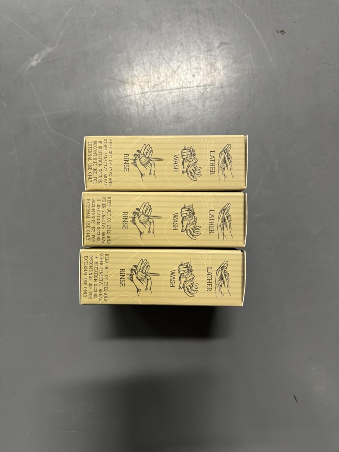 Varina Natural Tobacco Flower Bar Soap - Gentle Cleansing for Sensitive Skin, Earthy Scents - 3 Pack