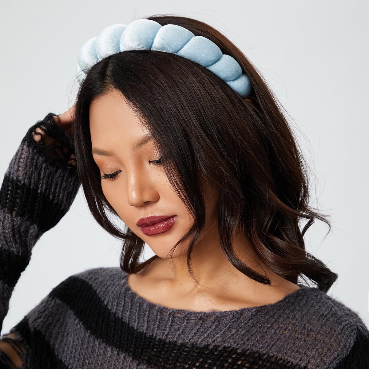Spa Headbands - Terry Cloth Facial Headbands for Makeup Application, Skin Treatment, and Face Washing