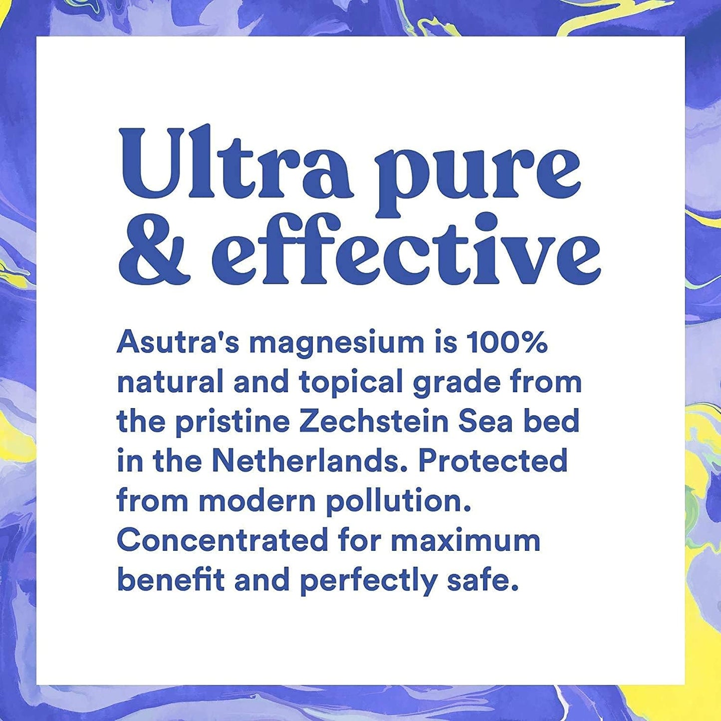 ASUTRA Ultimate Topical Magnesium Bundle, 4 fl oz Magnesium Oil Spray, 2 lb Bag of Bath Flakes, 6.76 fl oz Everyday Lotion, Derived from Zechstein Seabed