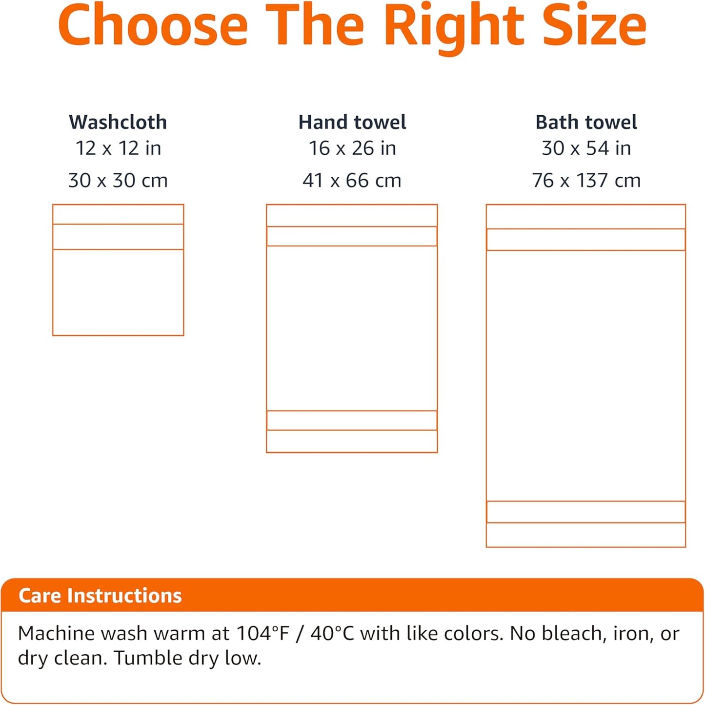 Amazon Basics Fade-Resistant 100% Cotton Washcloth, 12 Pack, 12"x12", Blush Pink