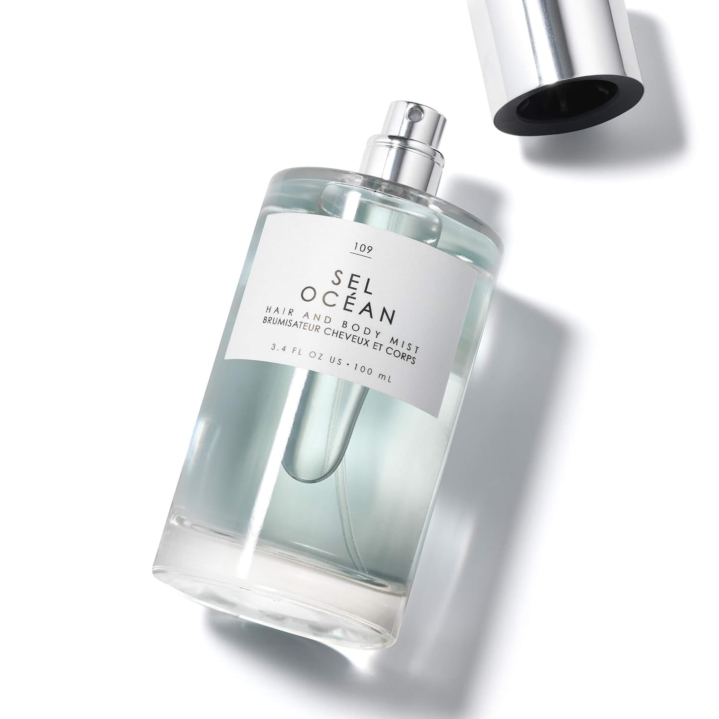 Le Monde Gourmand Sel Océan Hair & Body Perfume Mist - 3.4oz (100ml) - Honeysuckle, Muguet and Pink Sea Salt Fragrance Notes
