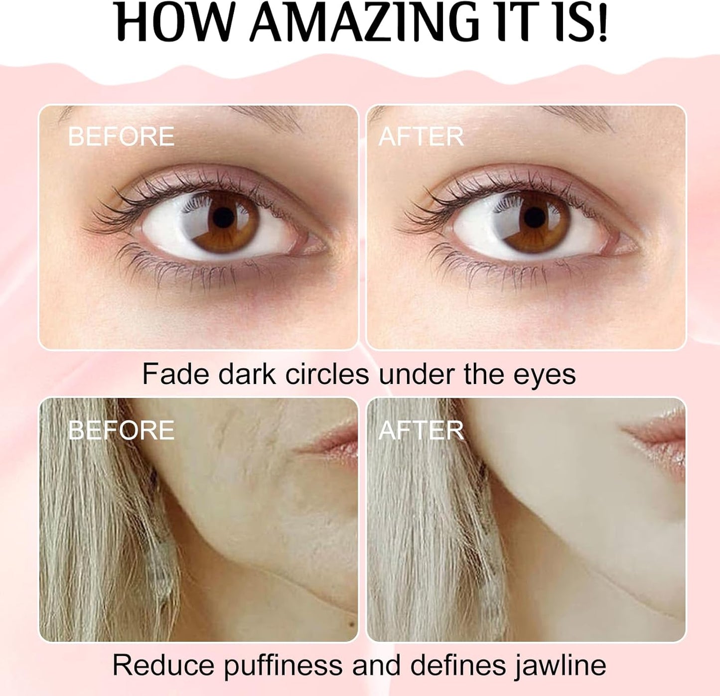 Gua Sha Facial Tools and Face Roller Set, Lymphatic Drainage Massager，Stainless Steel Facial Sculpting Eyes Roller Guasha for Face, Chin & Jawline Sculpting,Skin Care (White)