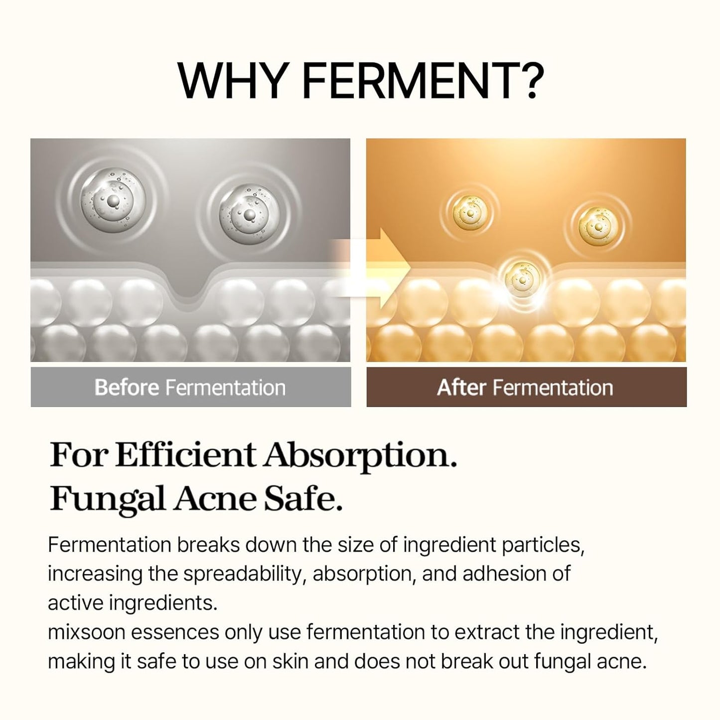 mixsoon Bean Essence 0.68 Fl. Oz. / 20ml Fermented beans Exfoliating Hydrating Moisturizer for Korean Glass Skin Care