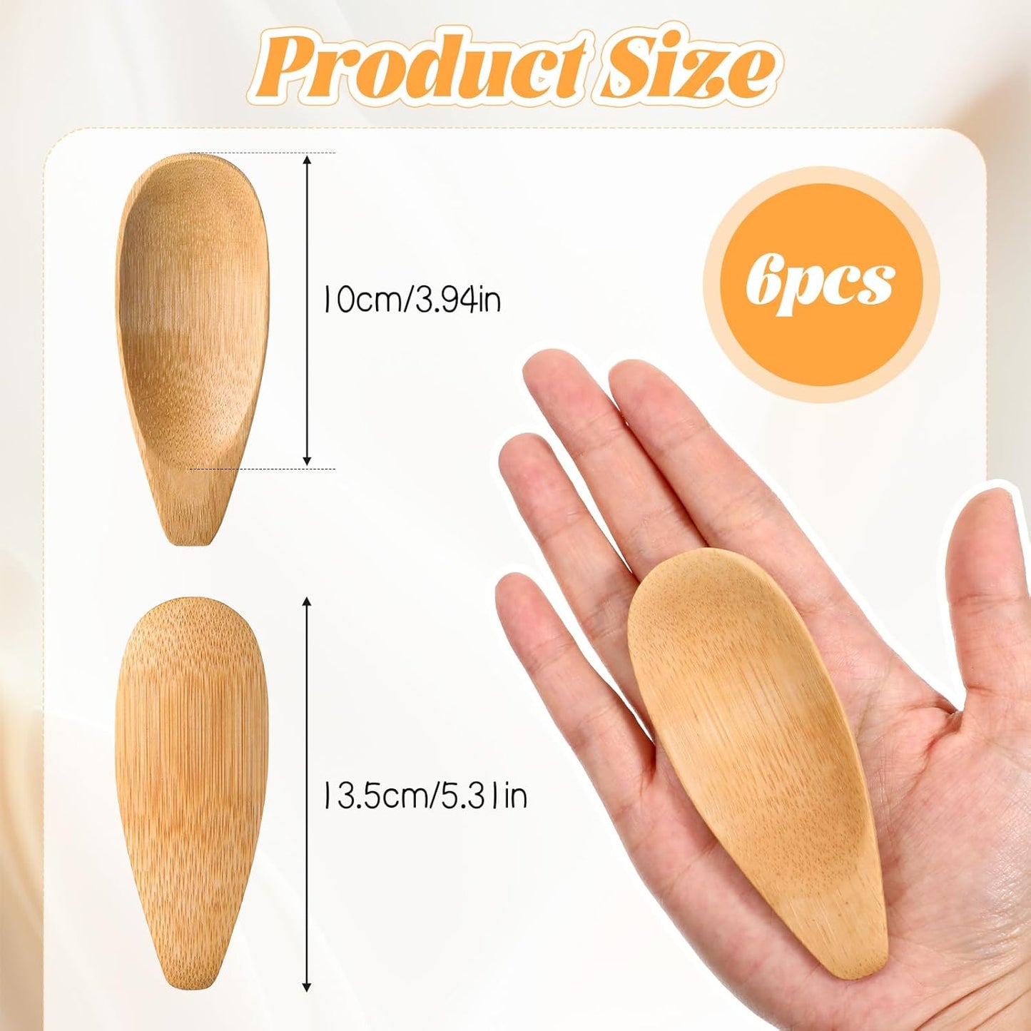 6 Pcs Deodorant Cream Applicators, Multi-functional Applicator Cream Applicator for Face Mud Cosmetic Mask Face Clay Deodorant Creams