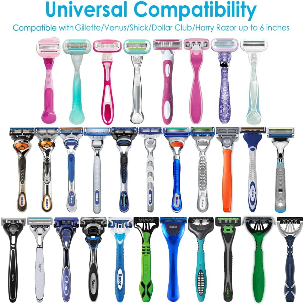 Razor Case Compatible with Gillette Proglide Fusion Men's Razor, Travel Protector Case with Carrying Bag