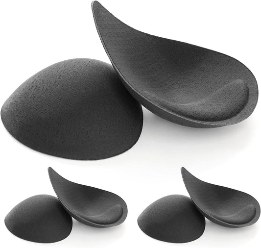 FOOT OF THE TREE Super Thick Bra Pads Inserts 3 Pairs Removable Breast Enhancers Push Up Bra Cups Paddings