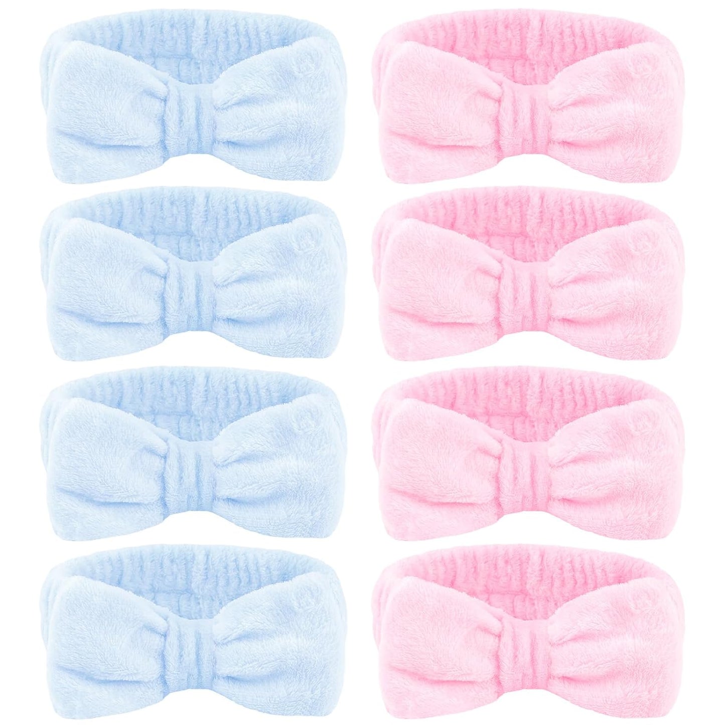 Ondder Skincare Headband for Washing Face Spa Makeup Face Wash Headband Skin Care Headbands Terry Cloth Head Band Bachelorette Party Favors Spa Party Hair Accessories Bachelorette Gifts for Bride