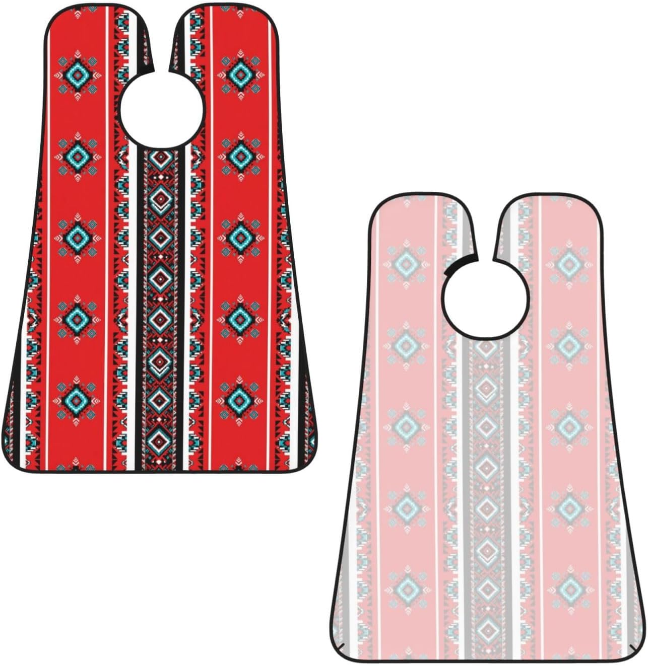 Waterproof Grooming Apron, Non-Stick Beard Bib with Suction Cups, for Aztec Ethnic Tribal Native American Indian Navajo