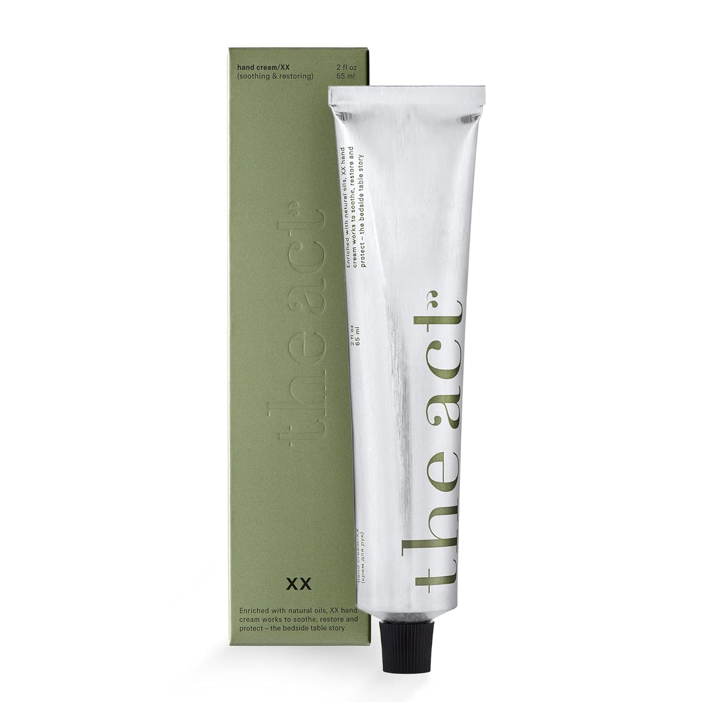 The Act Hand Cream for Women & Men, Luxurious Moisturizing Care with Almond Milk, Chocolate & Incense - Restores Skin Softness with a Warm, Lasting Fragrance, Organic, Vegan (2 Fl Oz, XX)