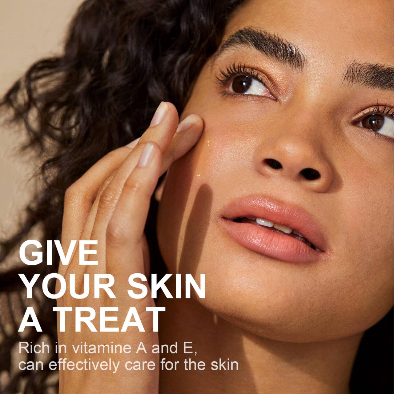 Yoken Organic Almond Oil 32 fl oz 100% USDA Pure Cold Pressed Glass Bottle Almond Oils for Skin, Hair, Face, Body Moisturizer, Smooth and Soft Skin, Base Carrier Oil for DIY, Massage