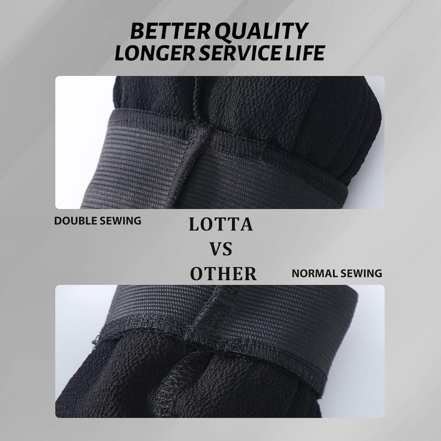 LOTTA Korean Exfoliating Mitt Exfoliating Glove for Face 2Pcs Exfoliating Gloves Bath Bathing Tanning Mitts Self Tanner Shower Body Scrub Large Size Suitable for Men and Women Black