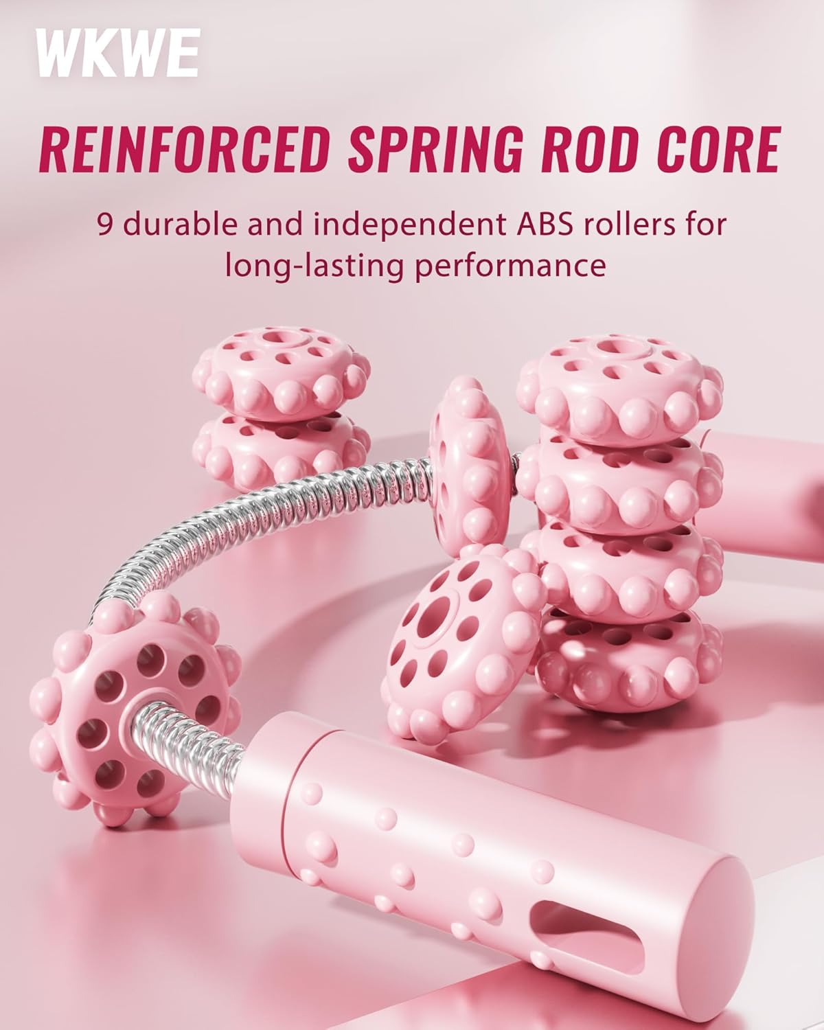 Muscle Roller Stick with Trigger Points - Bendable Body Massage Stick to Help Legs, Back, Neck Recovery, Relief Muscle Soreness, Cramping and Tightness