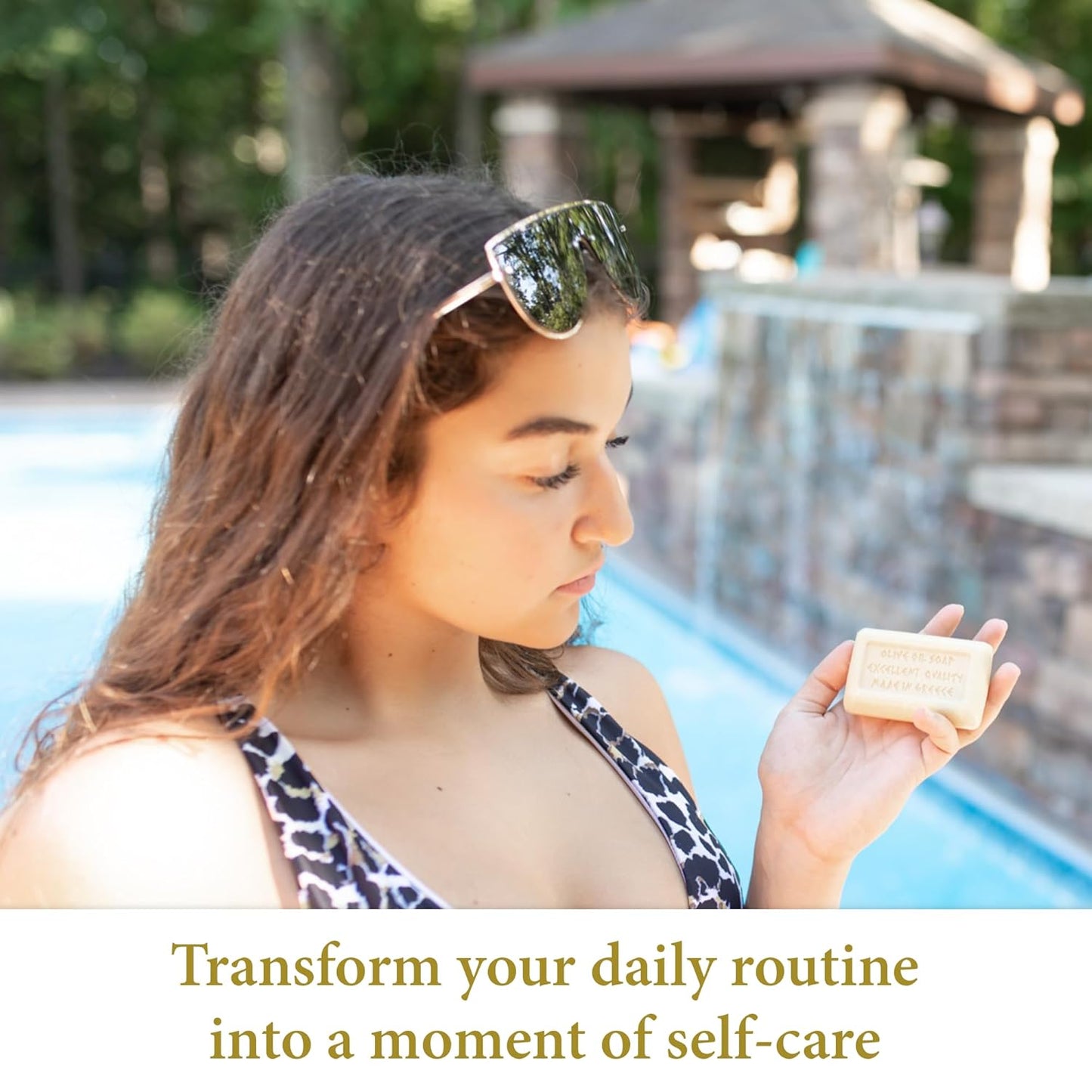 Calithea 3 Pack Soap Bars: Olive Oil Soap with Honey