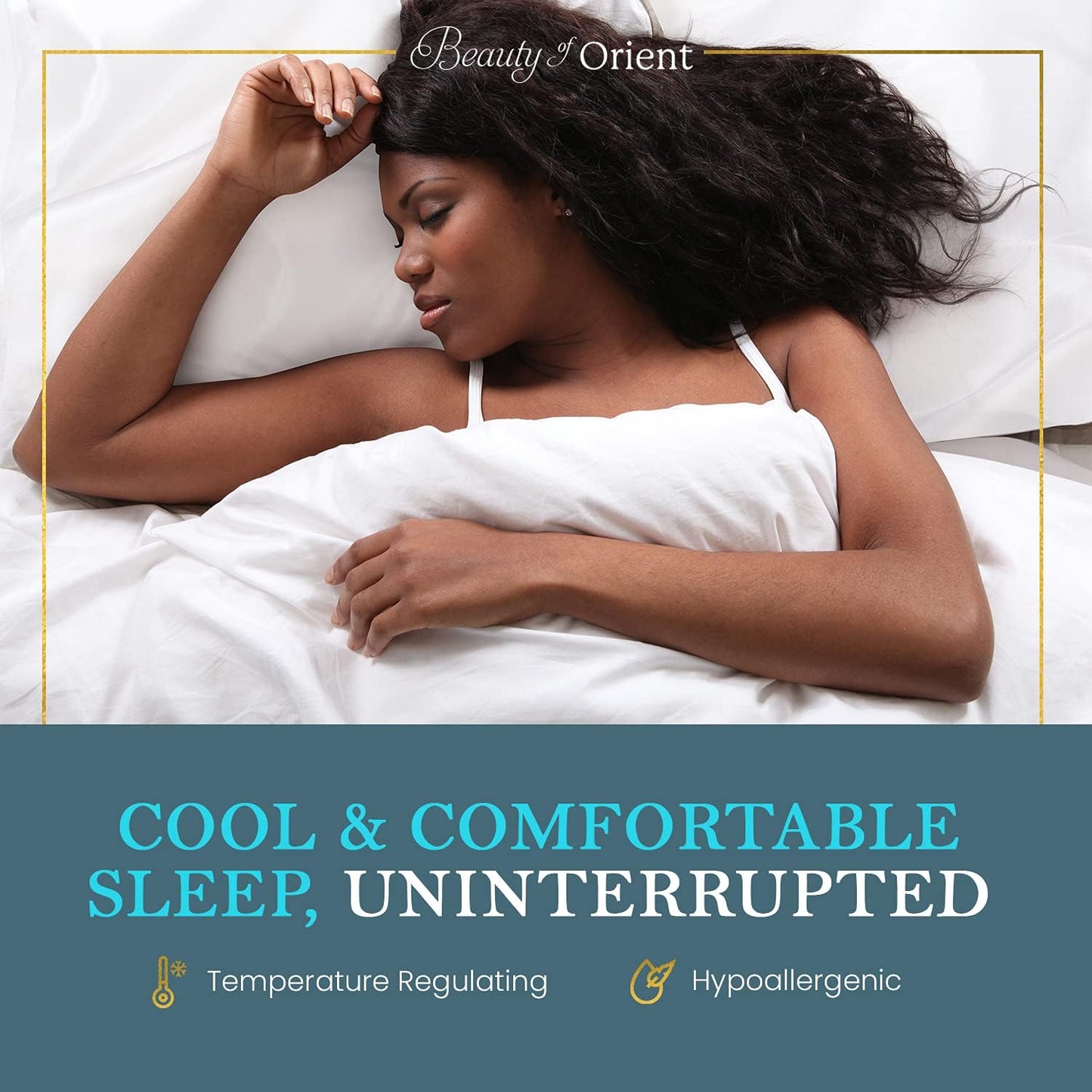 25 Momme Premium Mulberry Silk Pillowcase for Hair and Skin | Handcrafted Hypoallergenic & Anti-Acne Silk Pillow Cases with Zipper Standard - 20" x 26", Royal Navy