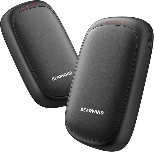 Electric Hand Warmers Rechargeable - 2 Pack Magnetic Pocket Heater Handwarmers with AI Chips, Portable Hunting Gear, Reusable Winter Essentials, Gift Ideas for Men, Women, Outdoor