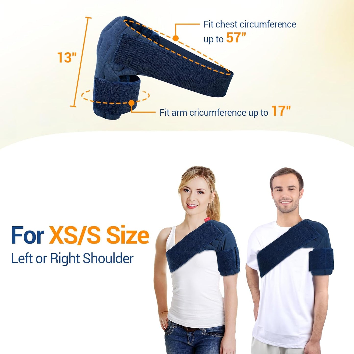 Comfytemp Microwave Heating Pad for Shoulder Pain Relief, Shoulder Heating Pad Microwavable for Rotator Cuff, Moist Heat Therapy for Muscle Aches, Joint Stiff, Recovery Gifts, XS/S