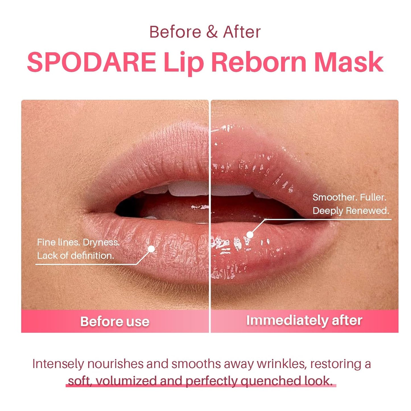 Blueberry Lip Mask Overnight, Vegan Skincre, Dual-Color Lip Balm for Reduce Fine Lines, Nourish and Hydrating Dry Cracked Skin with Vitamin C and Shea Butter-0.42 Fl Oz