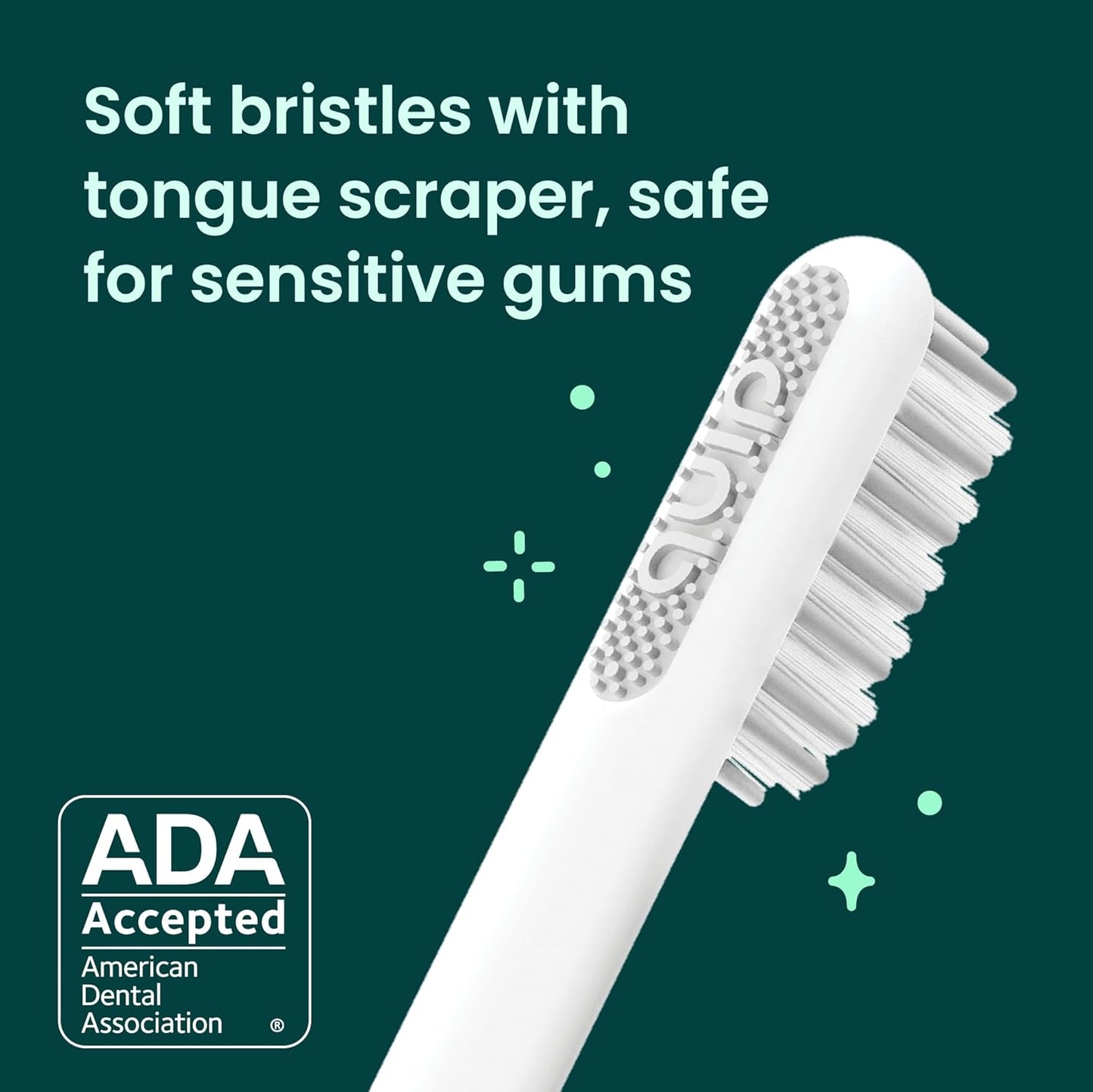 Quip Sonic Toothbrush for Adults with Timer - Includes Extra Brush Head and Travel Cover Mount - Electric, Soft Bristle Refill Head, Plastic Handle, 3 Month Battery Life - Travel Toothbrush - Magenta