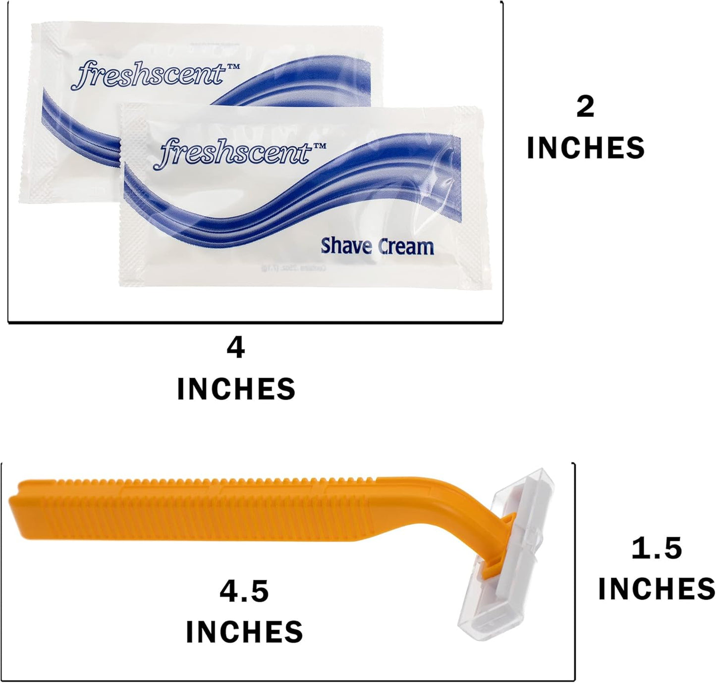 Moda West 24 Kits - Bulk Case of Wholesale Deluxe Toiletries Bathroom Essentials Men, Women, Travel, Charity, Homeless Shelters - 9 Piece Kit, Travel-Ready, Donation Ready, Essential Hygiene Products