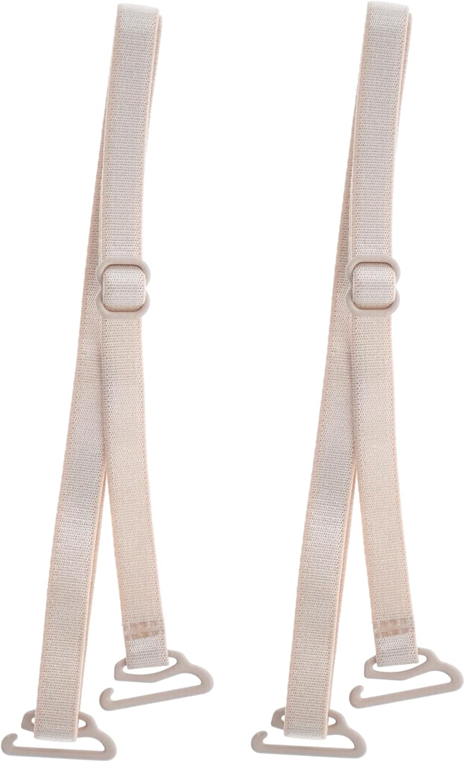 Magicmode 3 Pairs Bra Strap Replacement Elastic Adjustable Removable Multi Color