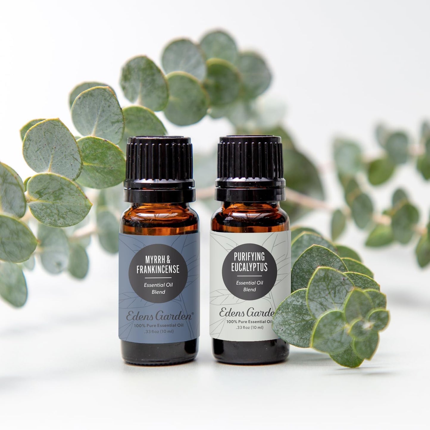 Edens Garden Myrrh & Frankincense Essential Oil Blend- 100% Pure Premium Grade, Undiluted, Natural, Therapeutic, Aromatherapy, The Best for Skin, Face, Kid Safe 10 ml (.33 fl oz)