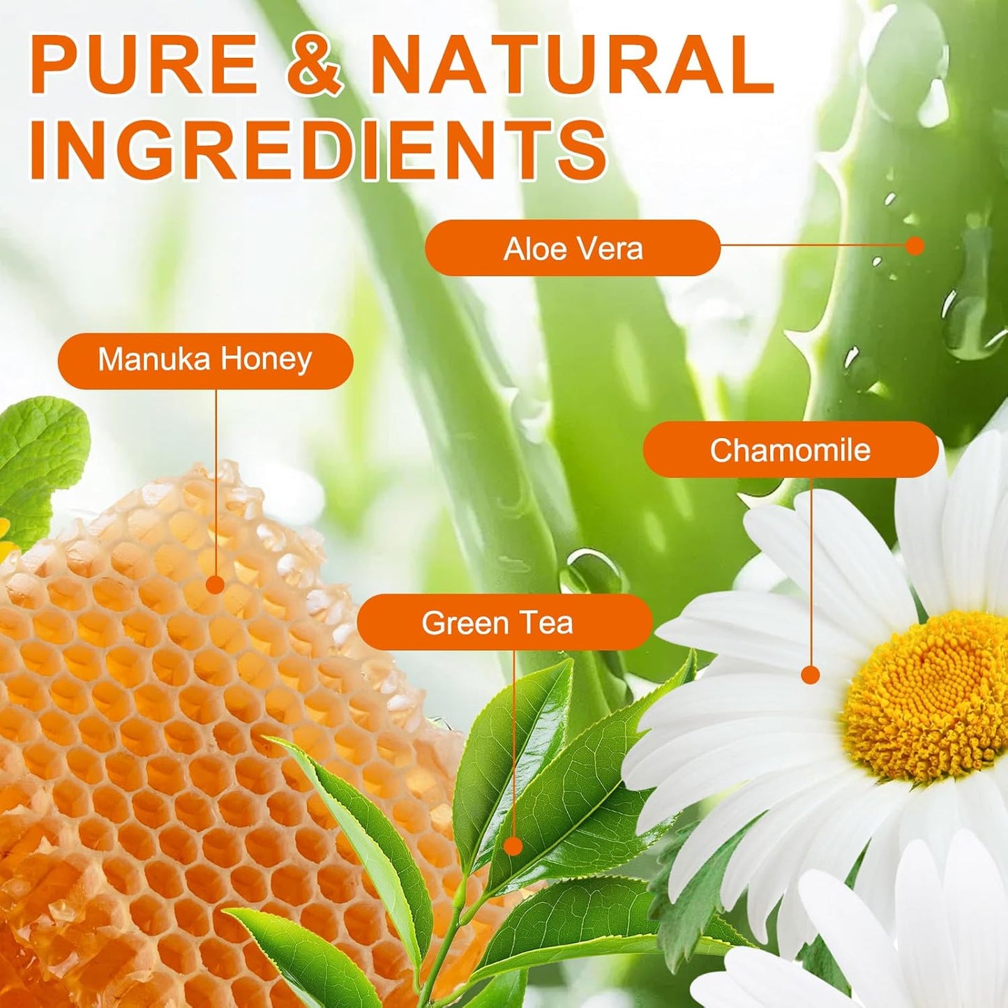 60% Urea Cream, Manuka Honey Hand Foot Moisturizer Cream for Dry Cracked Heels, Foot Care Stick for Softening and Moisturizing Skin, Deep Hydration, 1.41Fl Oz