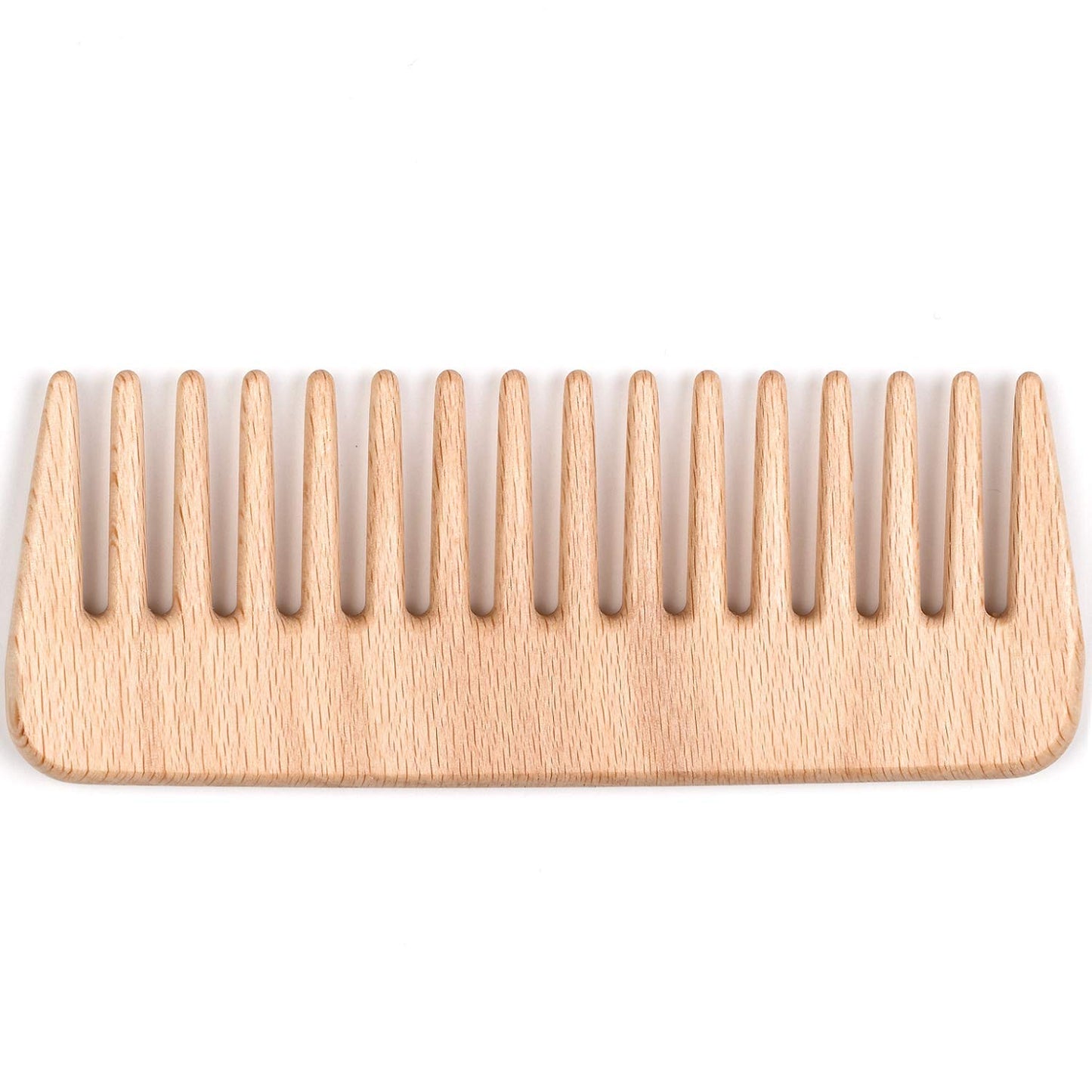 Fendrihan Beech Wood Styling Comb with Wide Teeth 5.3" (Made in Germany)