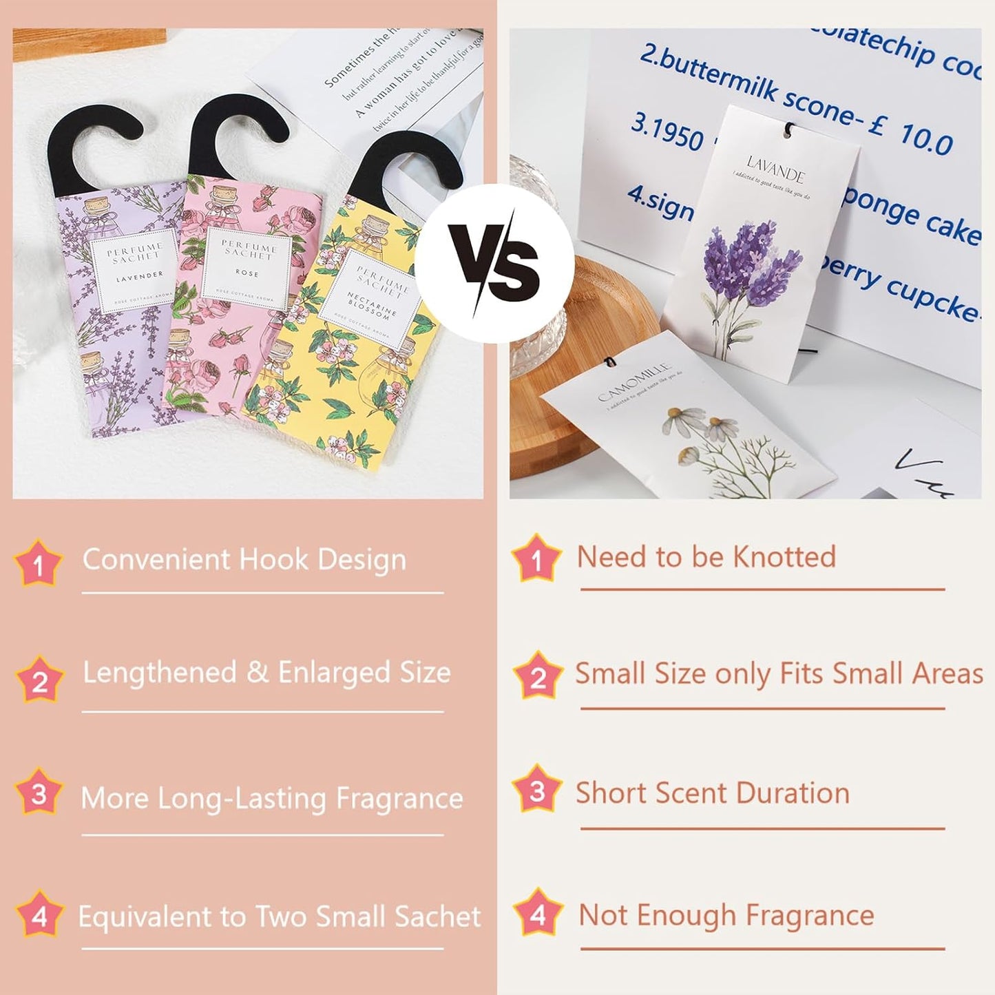 Large 12 Packs Sea Breeze Hanging Closet Deodorizer Air Freshener Long Lasting Scented Sachets Smell Goods for House