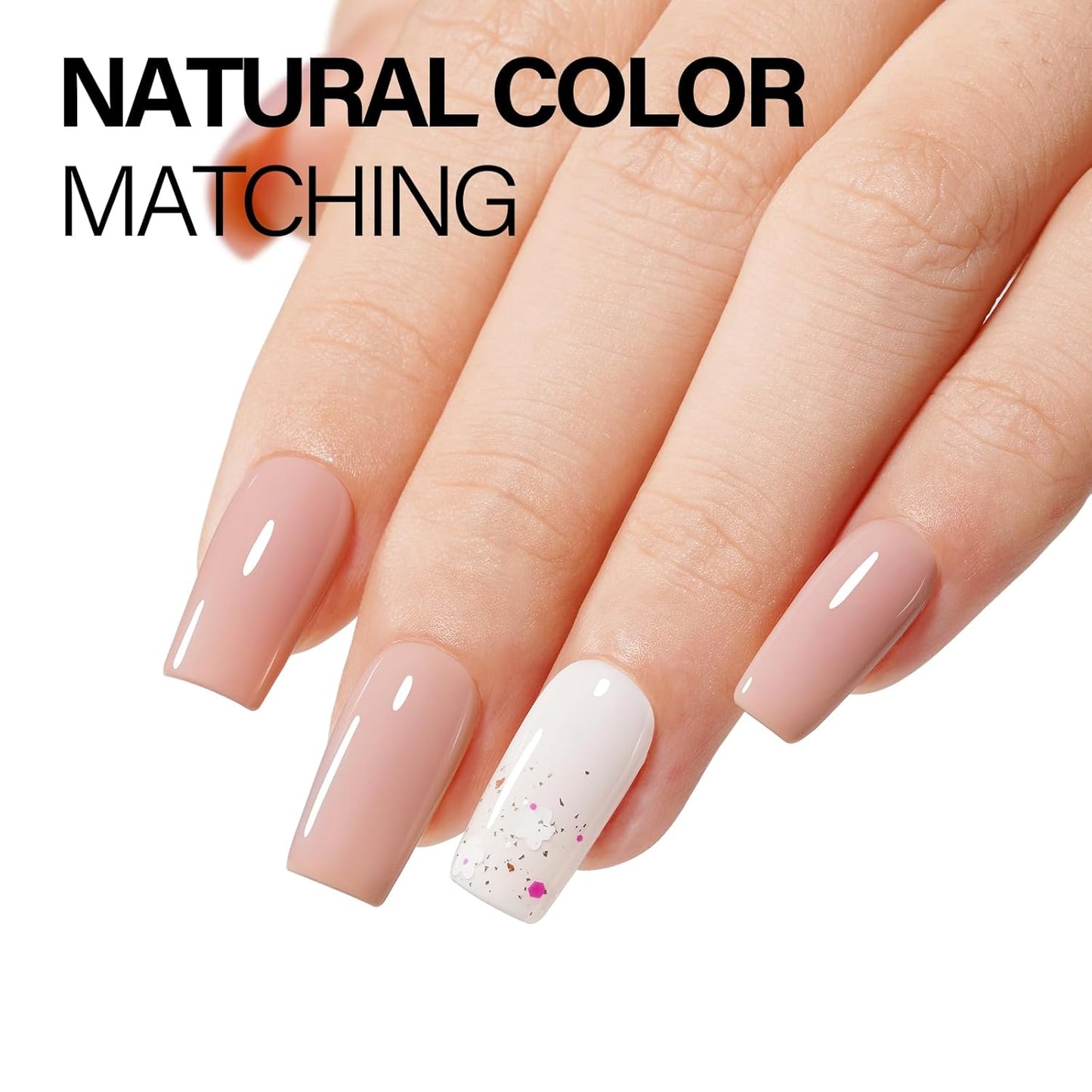 AILLSA Gel Nail Polish Brown Caramel Gel Polish Mocha Neutral Nude Gel Polish Fall Winter Skin Tone Natural Color Nails Soak Off U V Gel for Nail Salon at Home Holiday Gift for Women 0.51 Fl Oz /GC01