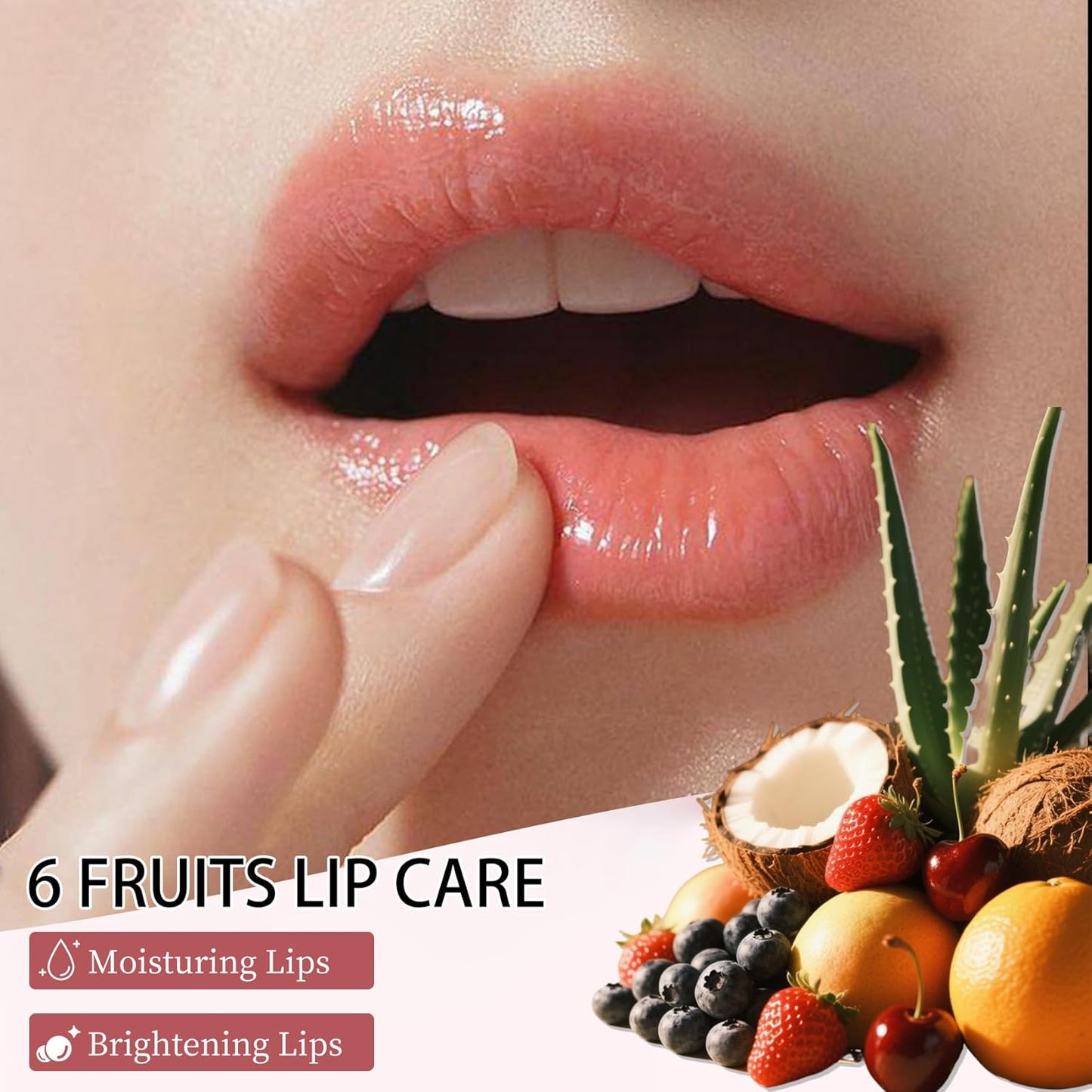 30 PCS Moisturizing Lip Mask 6 Flavours Crystal Lip Care Gel Pads Mask Bulk for Moisturizing & Reducing Wrinkle Patches Exquisite Remove Dead Skin Moisture Essence Sleepover Makeup Party Supplies