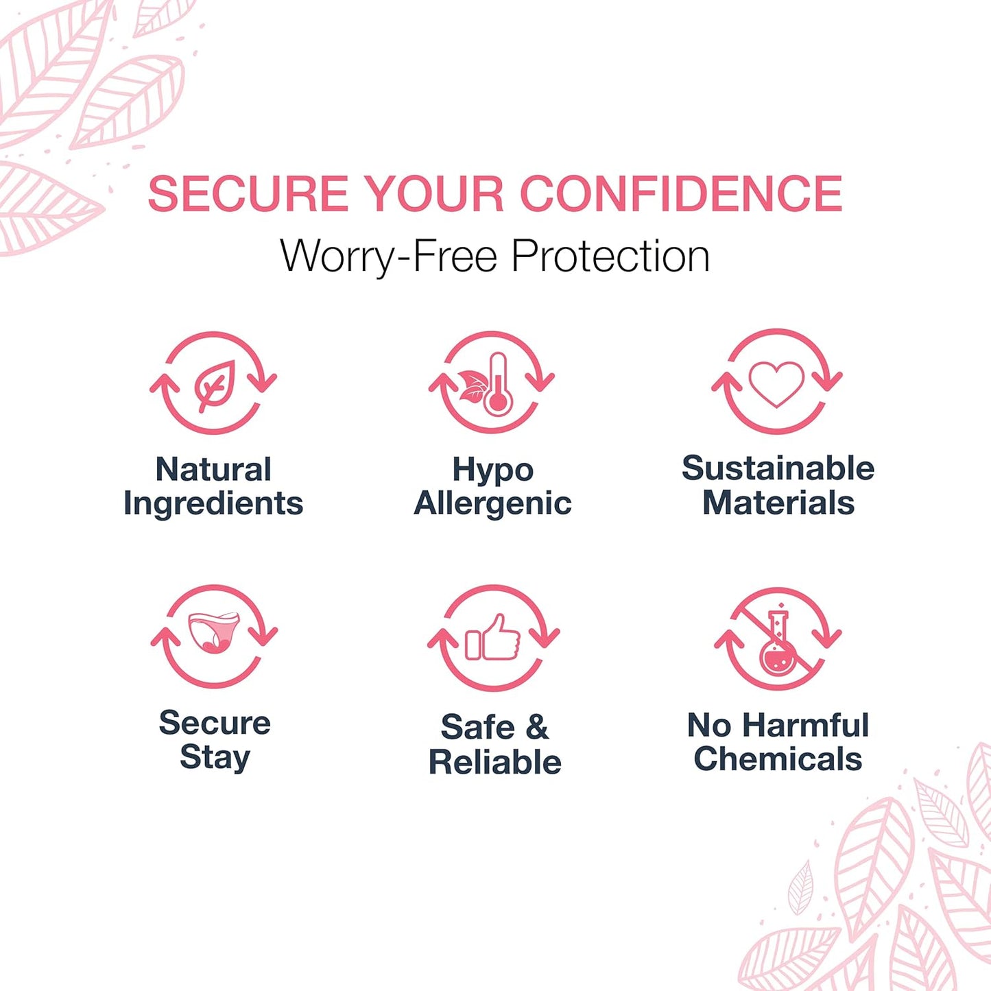 Veeda Natural Adult Incontinence Underwear for Women - Postpartum Underwear for Bladder Leakage Protection - Disposable Underwear with Maximum Absorbency - X-Large Size - 20 Count