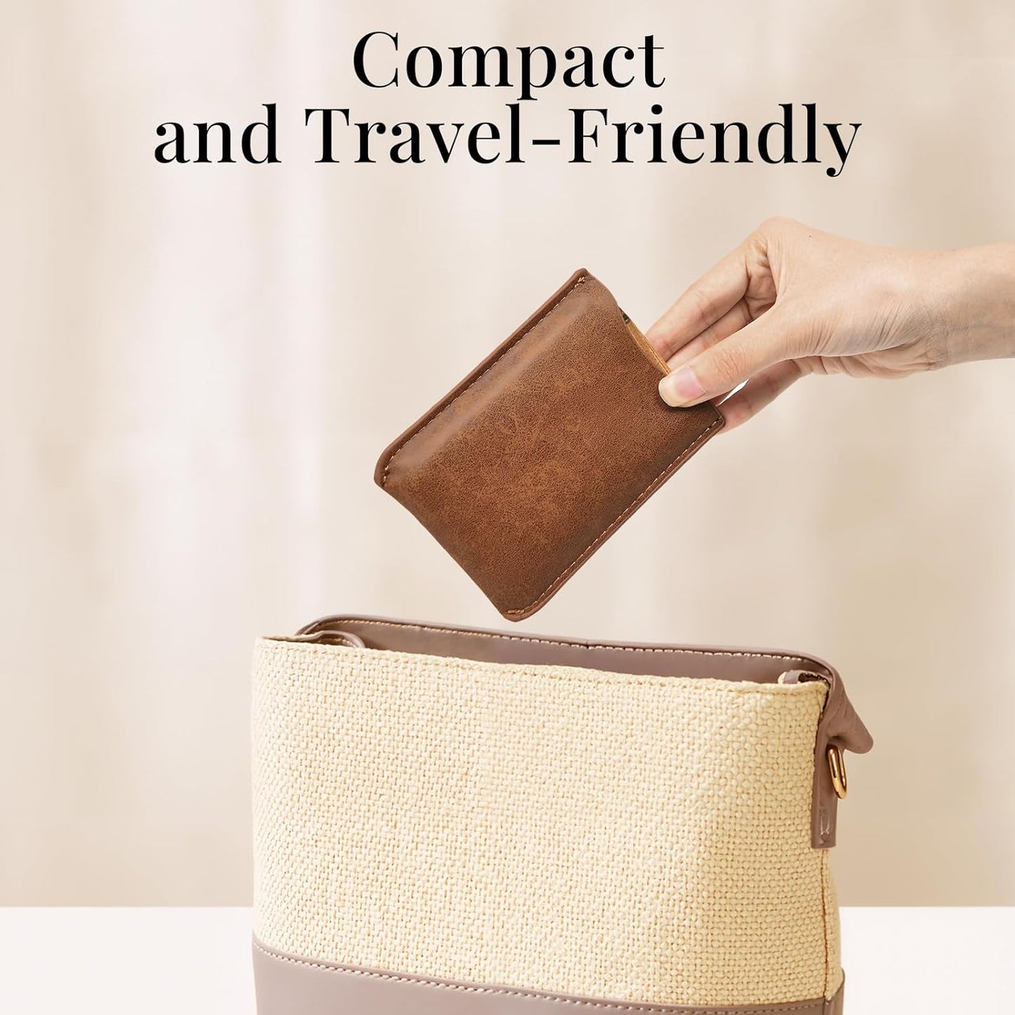 Onedor Handmade 100% Natural Green Sandalwood Hair Combs -Anti-Static Sandalwood Scent Natural Hair Detangler Wooden Comb (Extra Wide Tooth Mini Pocket Comb)