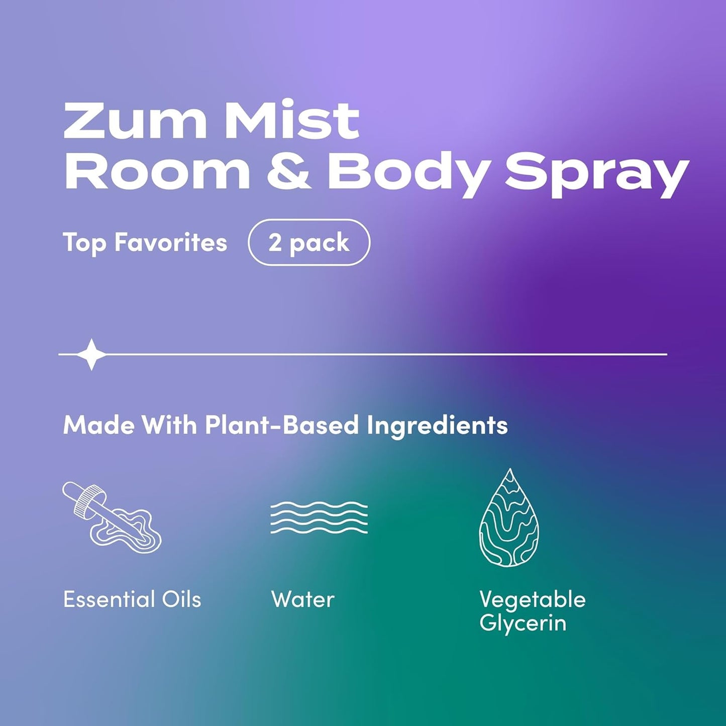 Indigo Wild Zum Mist Frankincense & Myrrh and Sea Salt Mist Body Spray 4 fl. oz. each, 2 Pack