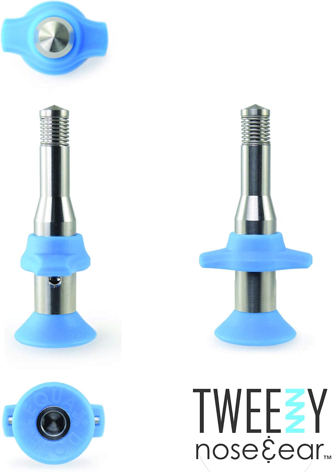 EQUADOSE Tweezy Nose & Ear Hair Remover for Men & Women, Precision Grooming Tool for Pain-Free Hair Removal, Alternative to Trimmers and Waxing Kits, Formerly Pluck, Easy and Effective Solution