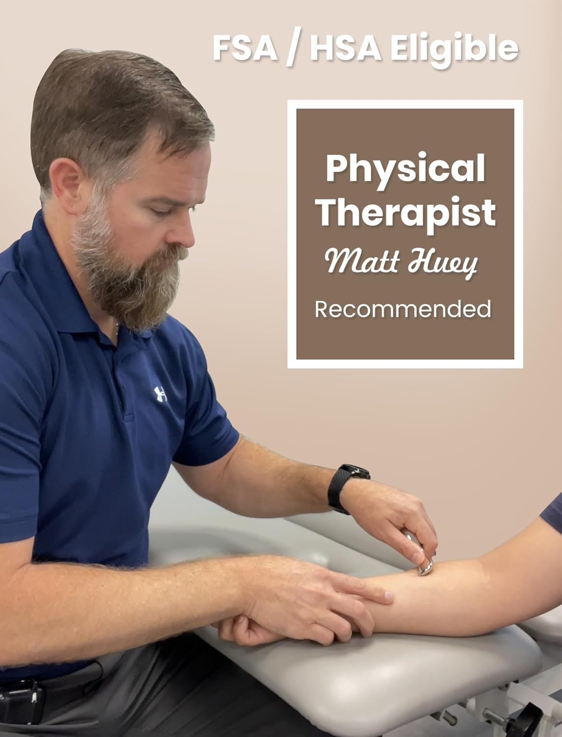 lifechill Trigger Point Massage Tool for Deep Tissue Massage & Gua Sha, Muscle Scraper Tool for Full Body Pain Relief, Thumb Saver Acupressure Tool, FSA HSA Eligible