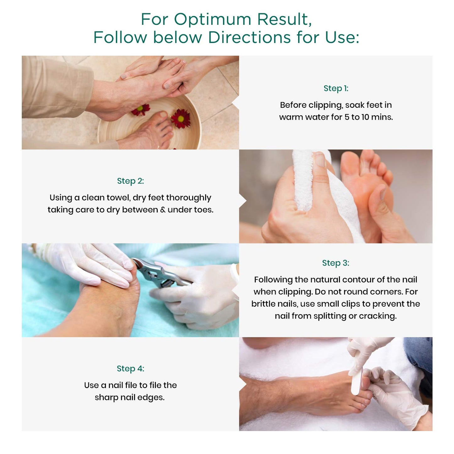 Nail Clippers by Blizzard, 3-Piece German Forged Podiatry Tool Kit, Concave, Arrow and Flame Nippers for Thick and Ingrown Toe Nails