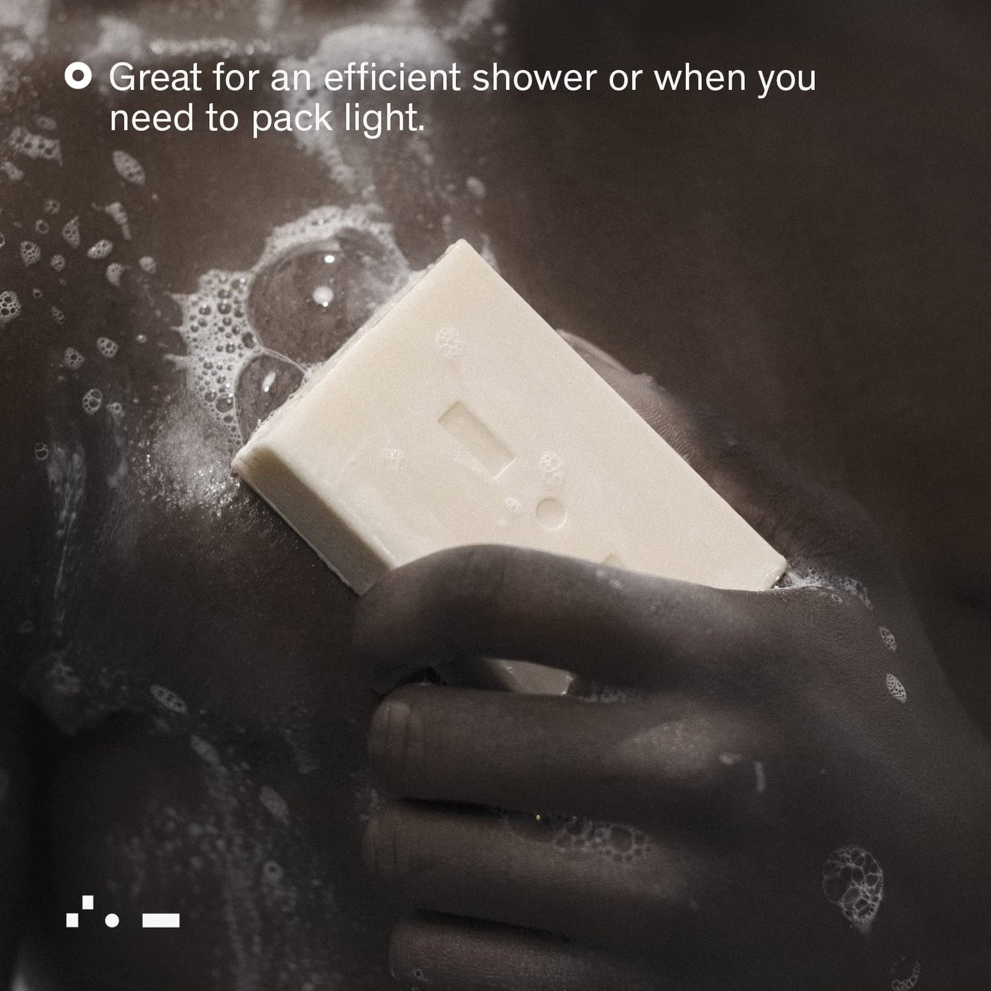 Bravo Sierra All-In-One Shampoo & Soap Bar for Men's Face, Hair & Body - White Vetiver & Cedarwood, 7 oz - Coconut, Shea Butter and Oat Flour for Soft Skin and Healthy Hair