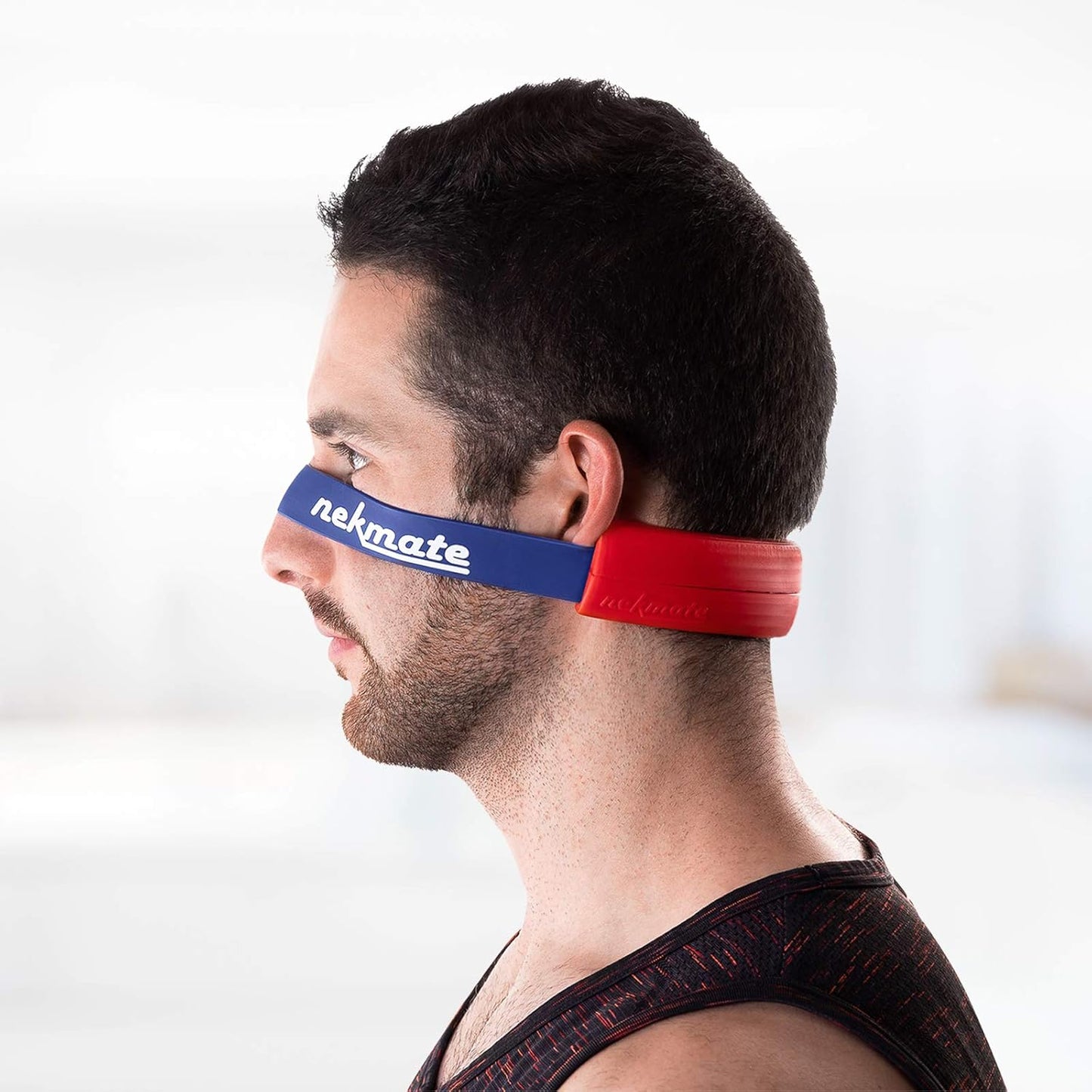 The Original Neckline Shaving Template | Hair Cutting Guide for Self Haircut | DIY Self Haircutting System | Shave the Back of Your Neck | Durable High-Grade Silicone Stencil