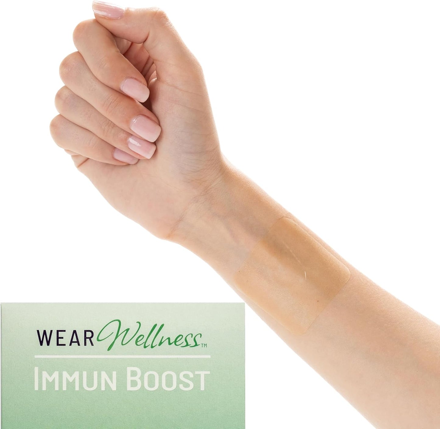 ImmunBoost Film Patches – Topical Patches for Immune Support & Overall Wellness – Long-Lasting Effect – 16 Pack