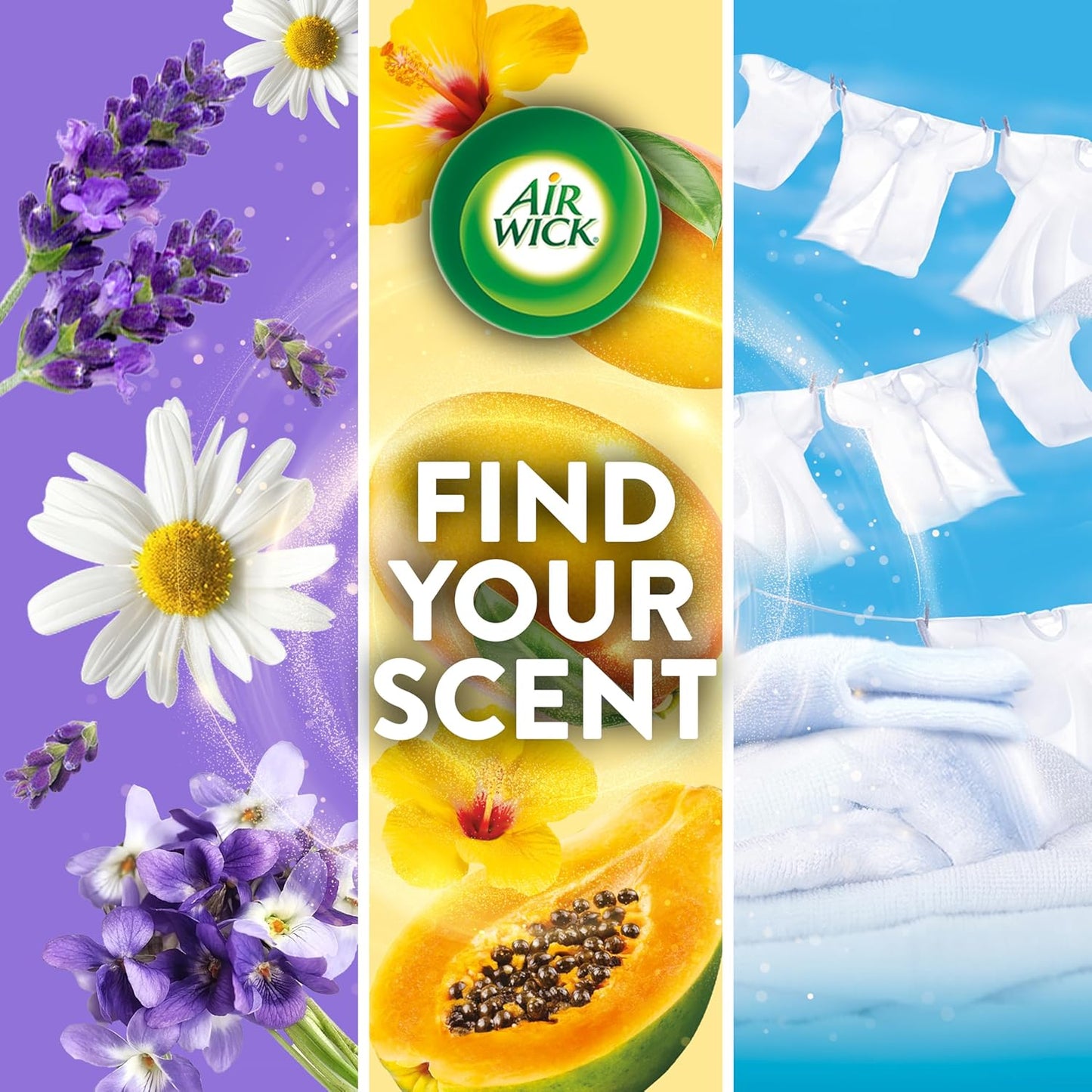 Air Wick Scented Oils 2+6 Lavender & Chamomile