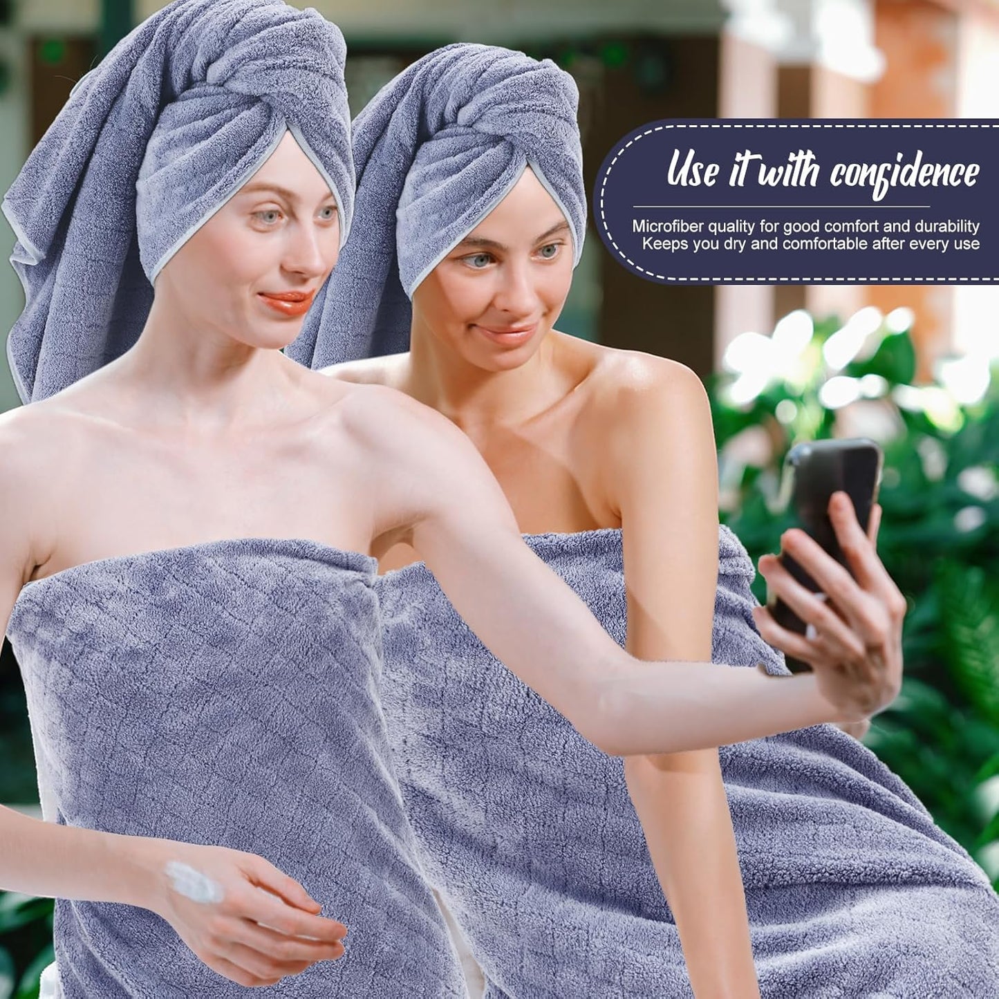 16 Pack Microfiber Bath Towels Bulk 27'' x 60'' Oversized Size Bath Towel Highly Absorbent Extra Large Soft Drying for Shower Beach Salon Winter Sport Spa Gym (Diamond,Light Grey)