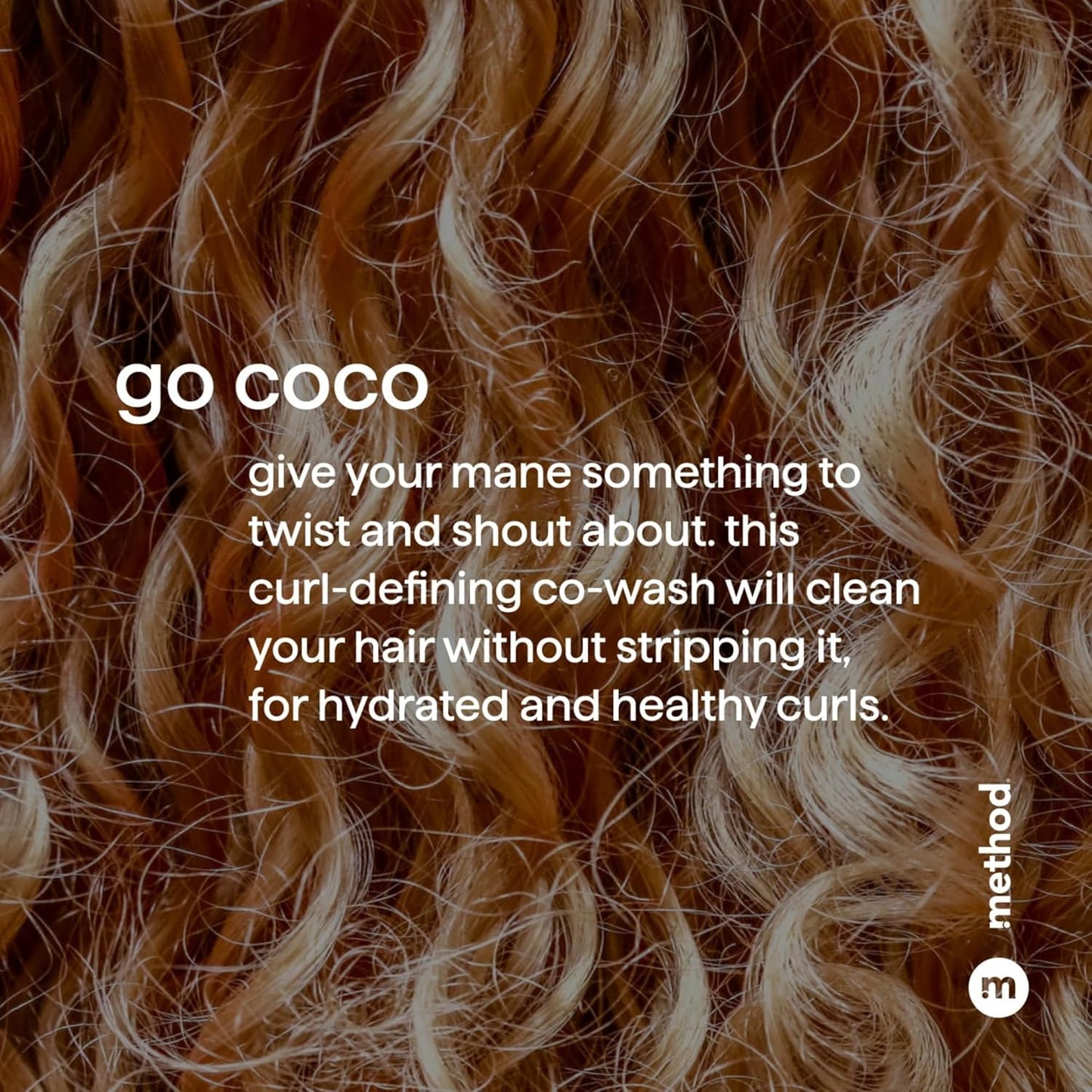 Method Curl Defining Co-Wash, Coco Twist, Coconut Milk + Avocado + Macadamia notes, 13.5oz